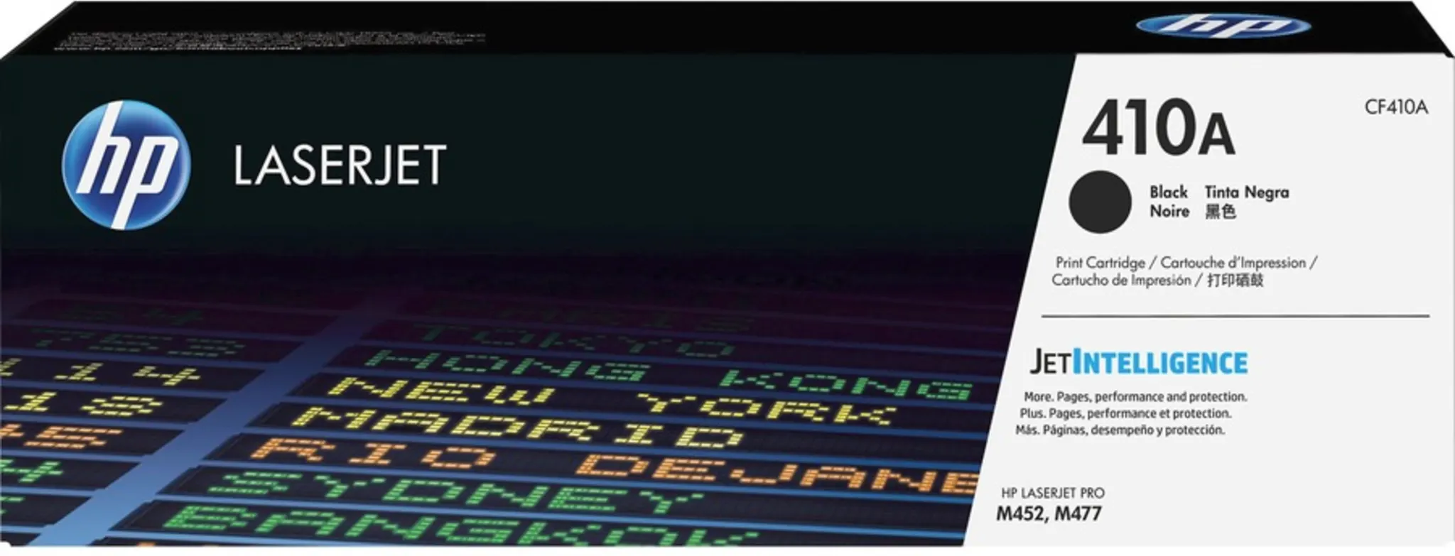 Imagen 0 de Toner HP 410A Negro Impresoras Láser LaserJet Pro M452dw/M477, 2300 Pág Aprox.