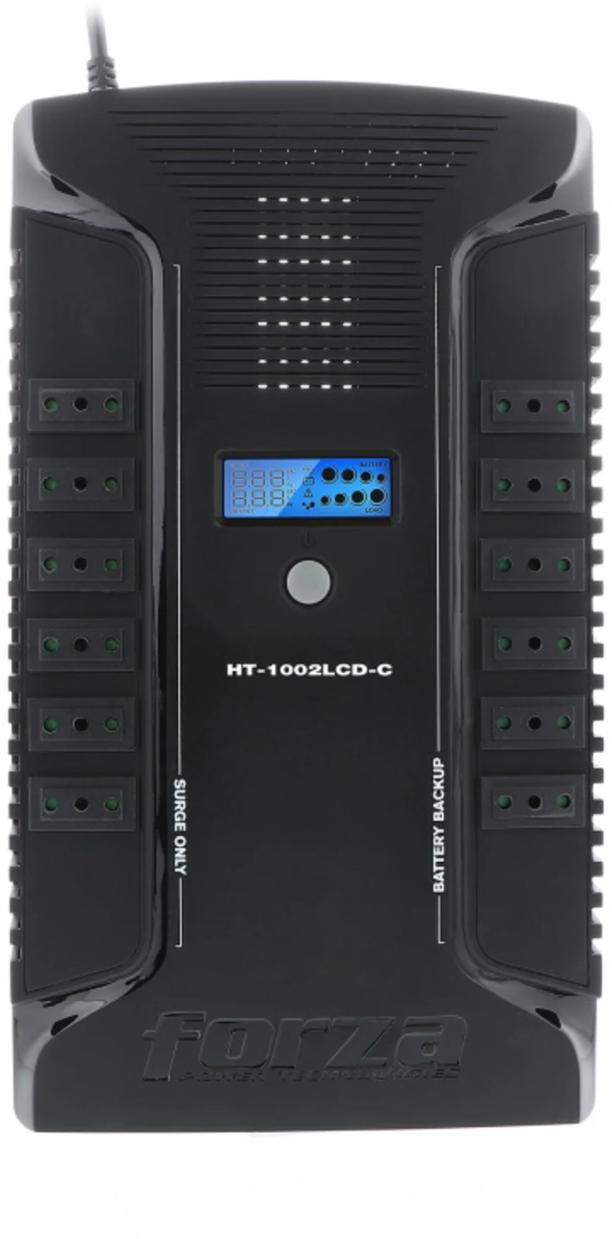 Imagen 0 de UPS Forza 1000VA/500W interactiva 12 tomas Nacional 2 USB