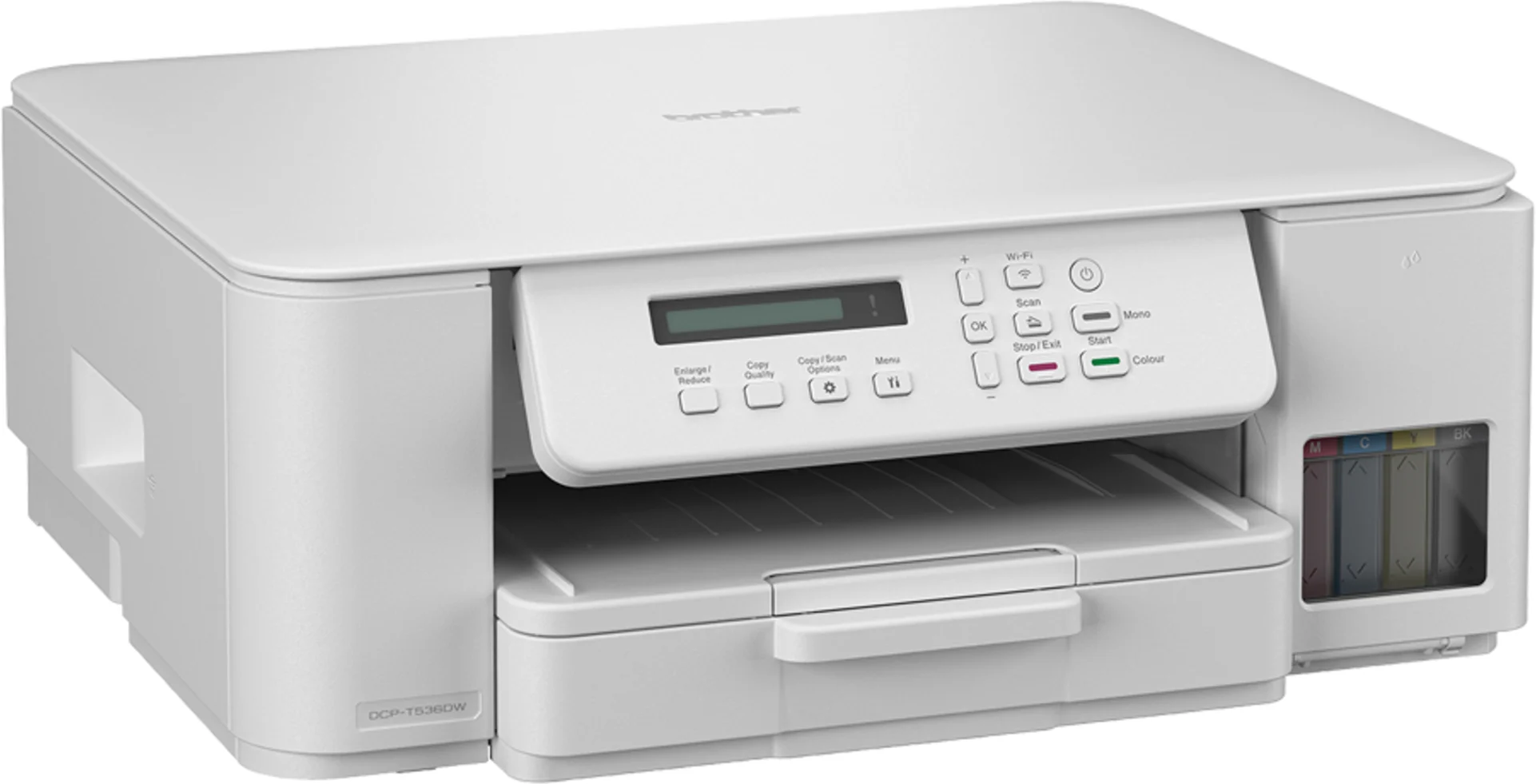 Imagen 0 de Impresora Multifunción Brother DCP-T536DW Tanque Tinta color WiFi USB