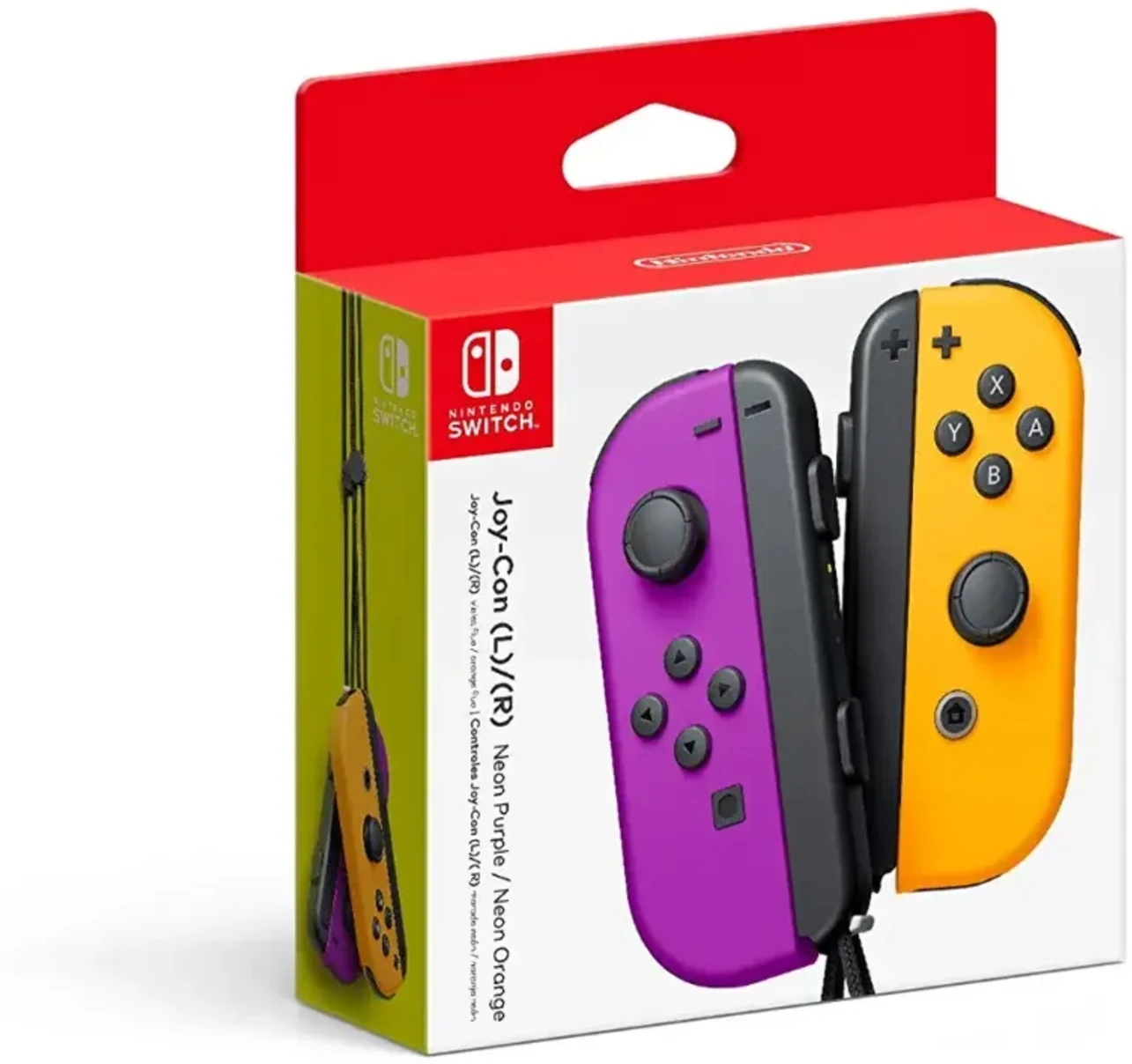 Imagen 0 de Joy-Con Nintendo (L/R) - Neon Purple/Neon Orange