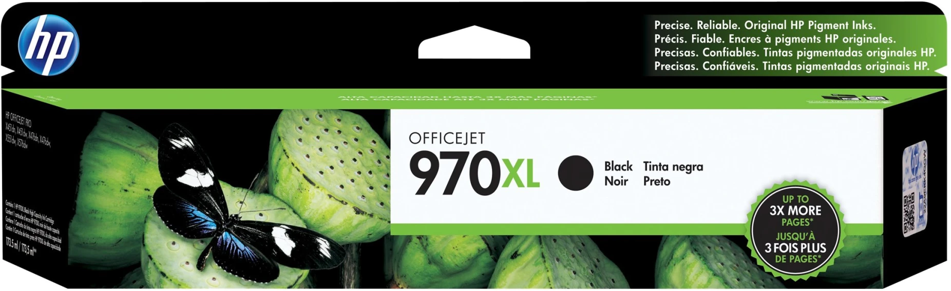 Imagen 0 de Cartridge de Tinta HP 970XL Negro