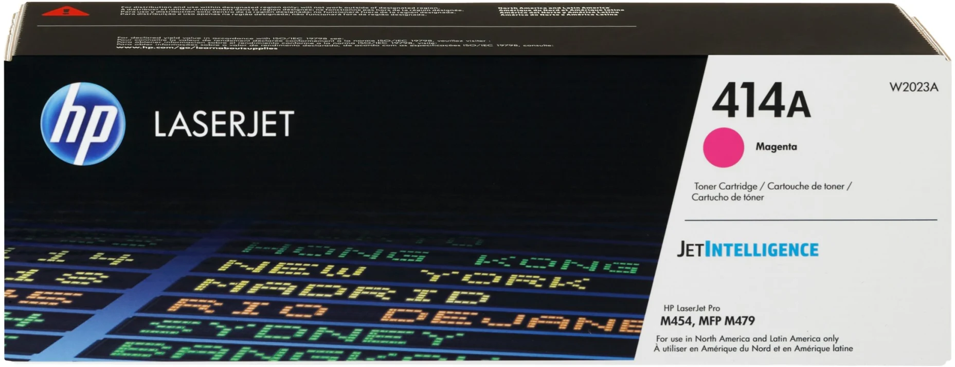 Imagen 1 de Toner HP 414A Magenta Impresoras Laser LaserJet Pro M454dn M479dw 2100 Páginas 