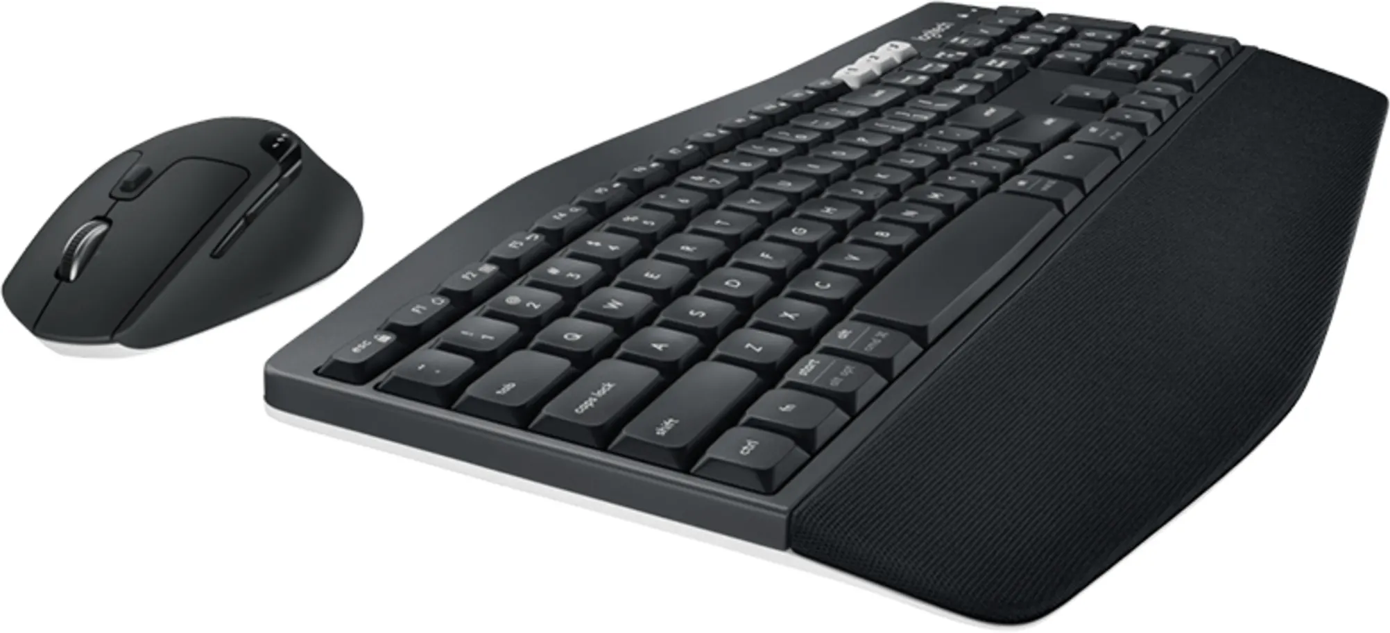 Imagen 1 de Kit Teclado Mouse Inalámbrico Logitech MK850 Español Bluetooth 2.4 GHz Negro