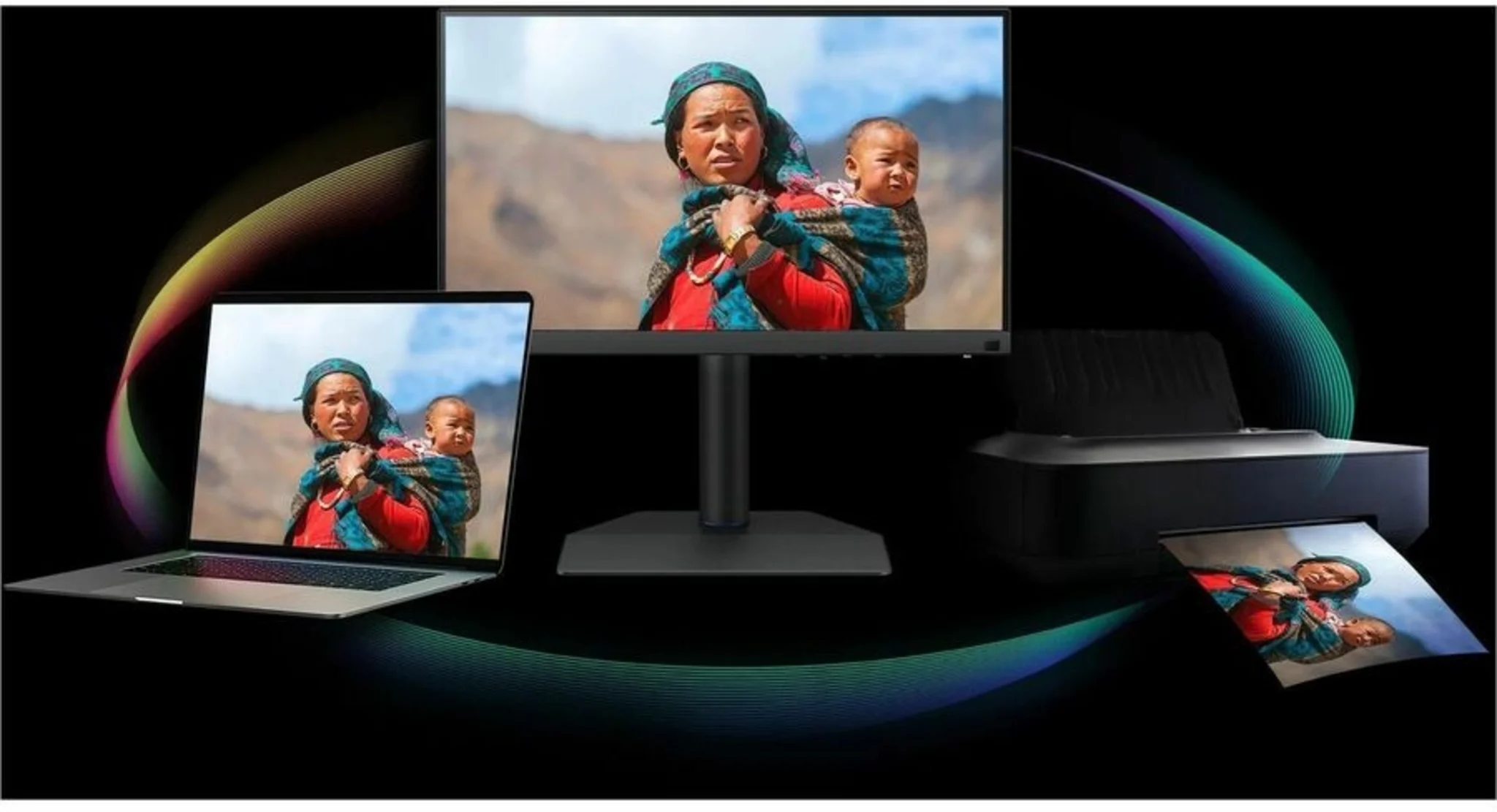 Imagen 9 de Monitor BenQ SW272Q PhotoVue 27" WQHD 2560*1440 2k IPS DP 2*HDMI USB-C