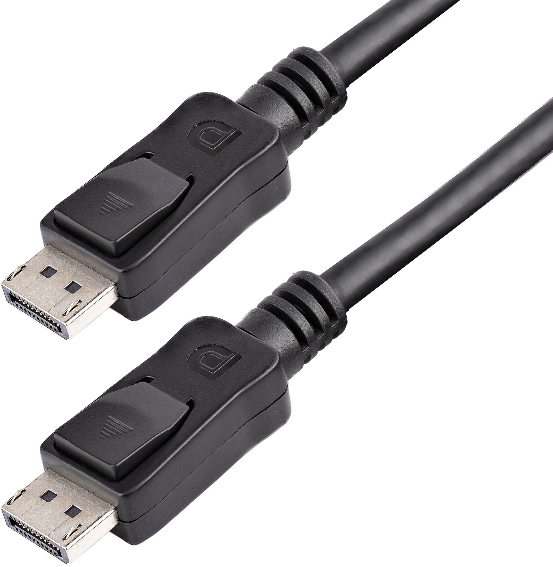 Imagen 0 de Cable DisplayPort v1.2 M/M 4K Largo 2 mts con Gancho - StarTech DISPL2M