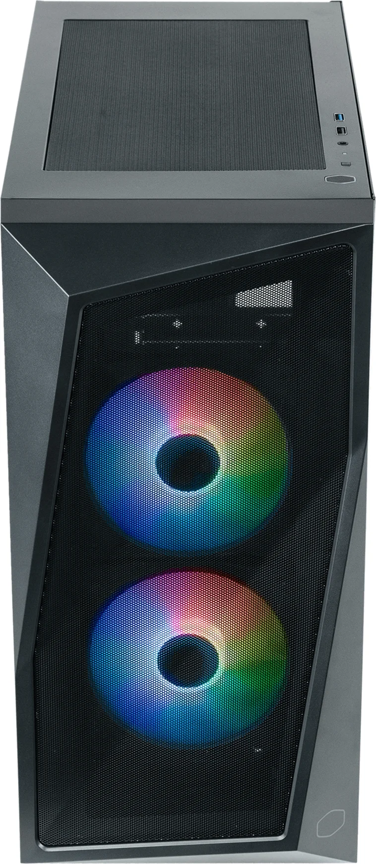 Imagen 7 de Gabinete Gamer Cooler Master CMP 320 ARGB Vidrio Templado mATX Negro S/Fuente