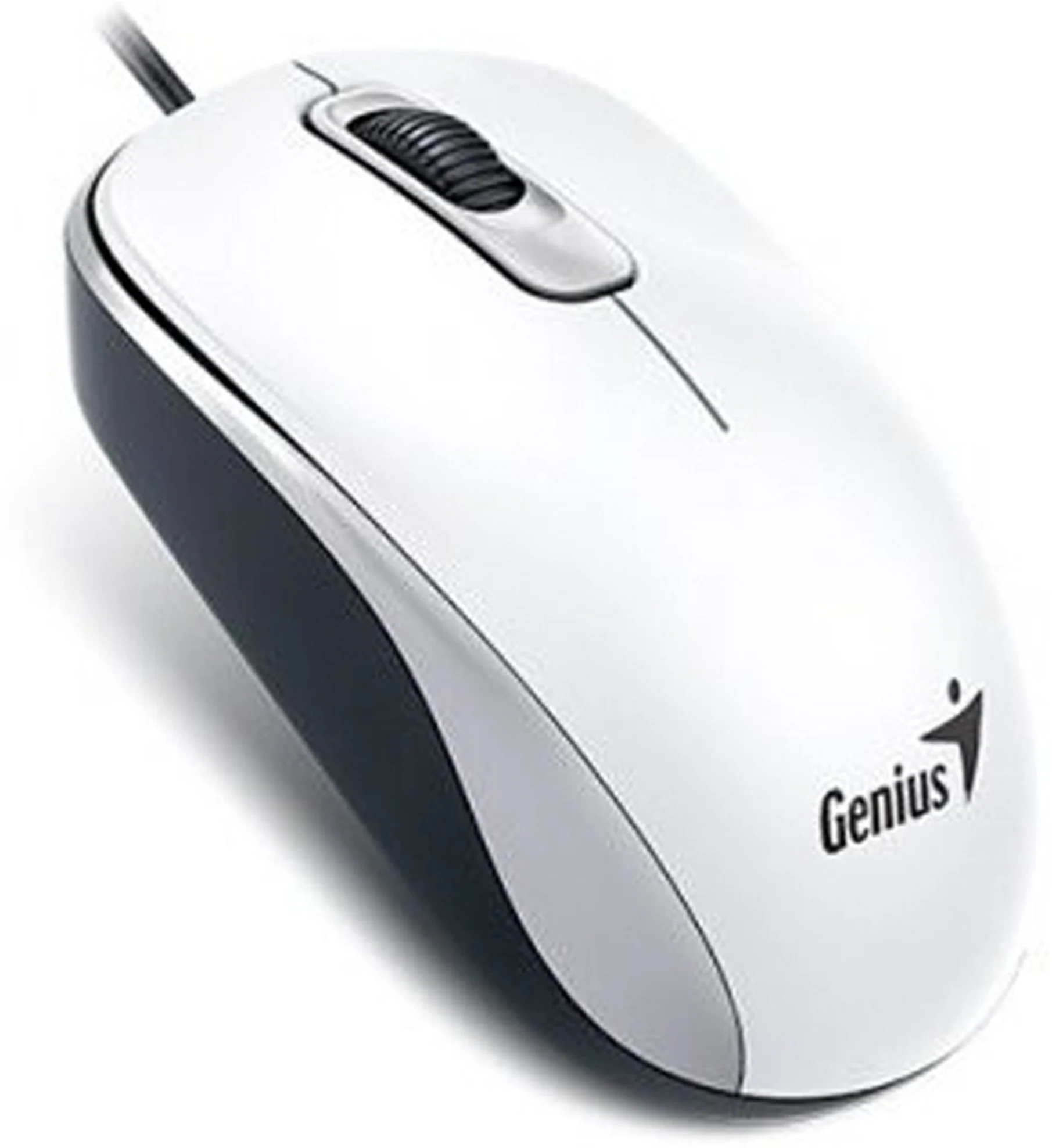 Imagen 0 de Mouse Alámbrico Genius DX-110 Óptico 1000DPI 3 Botones USB Color Blanco