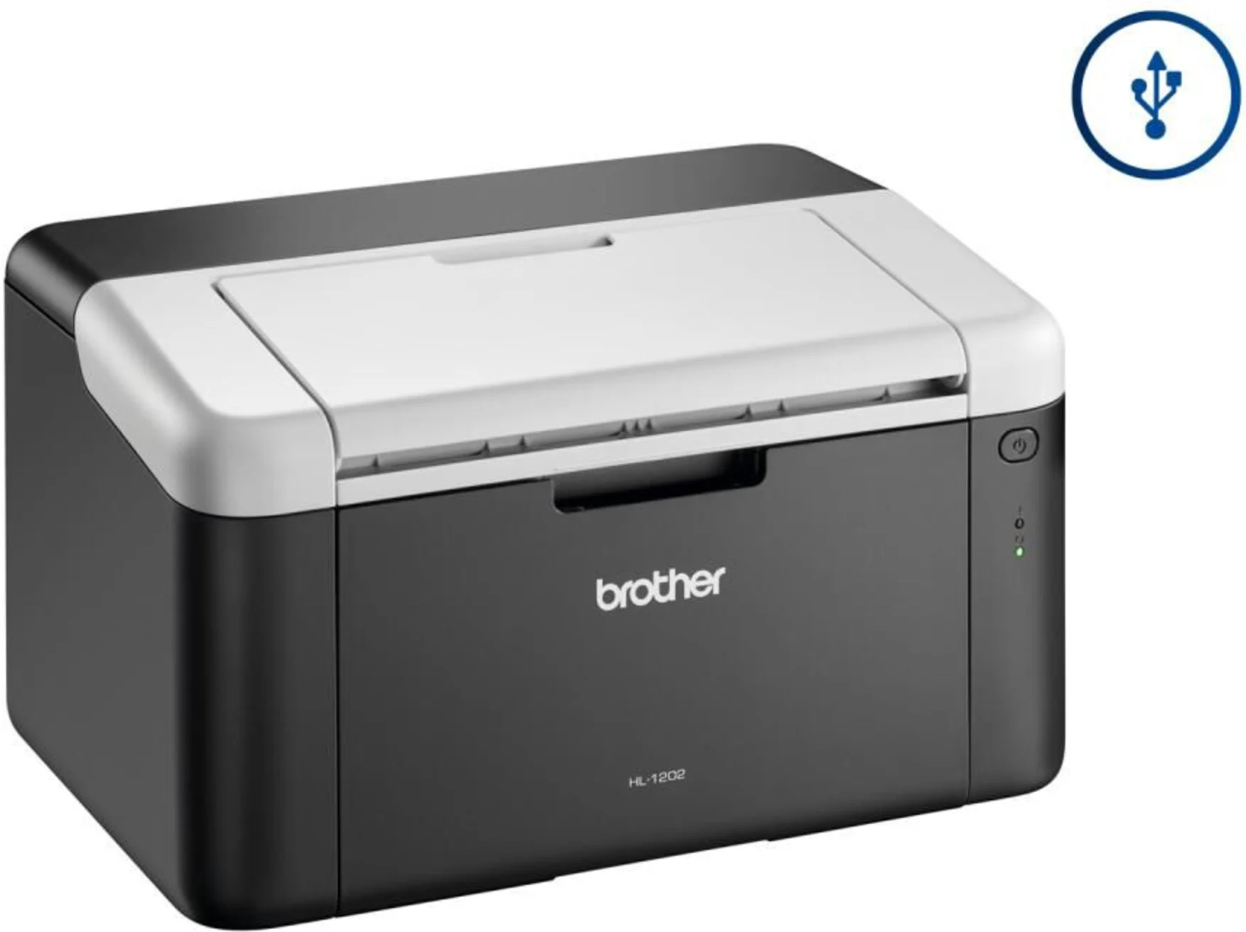 Imagen 1 de Impresora Brother HL-1202 Laser Monocromática 2400*600dpi 21ppm USB 2.0