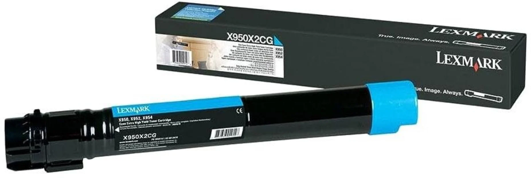 Imagen 0 de Toner Lexmark Cyan X950, X952, X954 22.000 Pag.