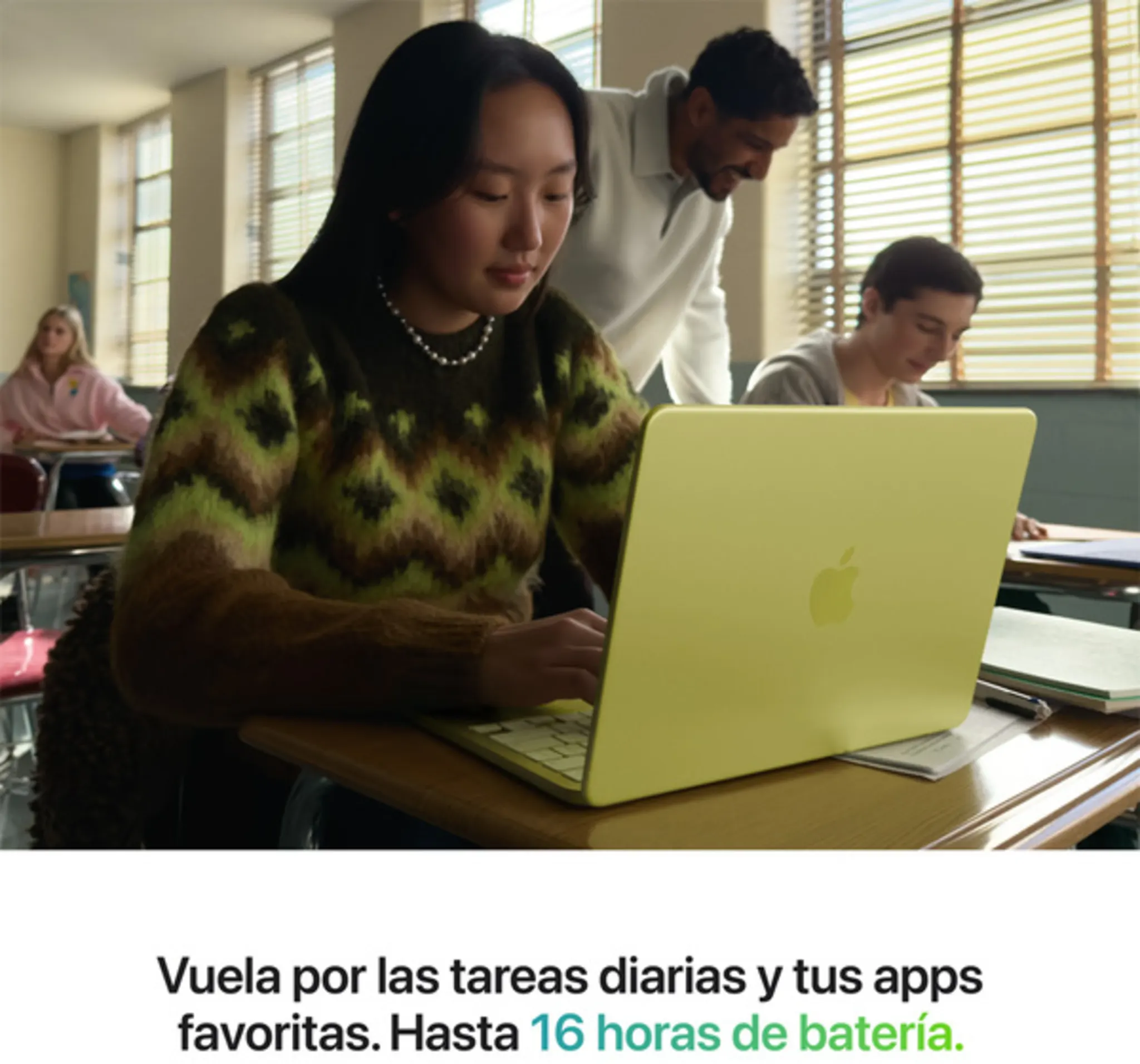 Imagen 3 de MacBook Neo 13/ A18 6C/ GPU 5C/ 8 RAM/ 512GB touch ID índigo