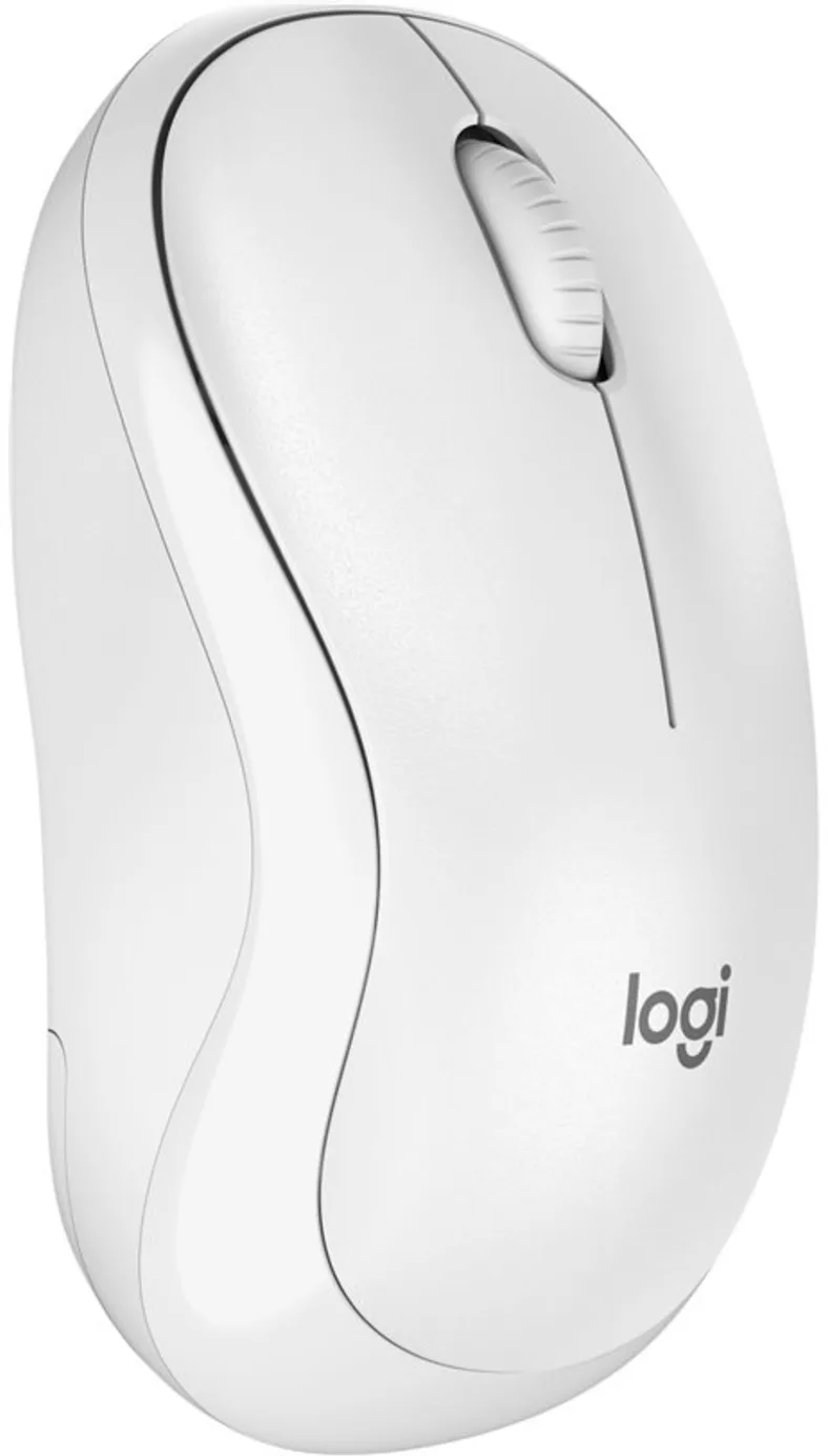 Imagen 2 de Mouse Inalámbrico Logitech M240 Silent, Óptico 4000DPI 3 Btnes Bluetooth Blanco