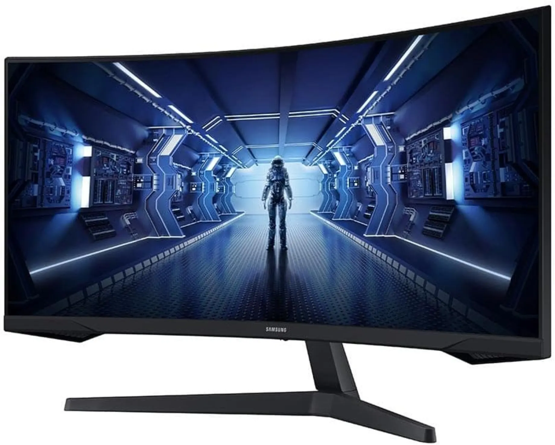 Imagen 0 de Monitor Gamer Curvo Samsung Odyssey G5 34" VA 3440*1440 HDMI DP 1ms 165Hz