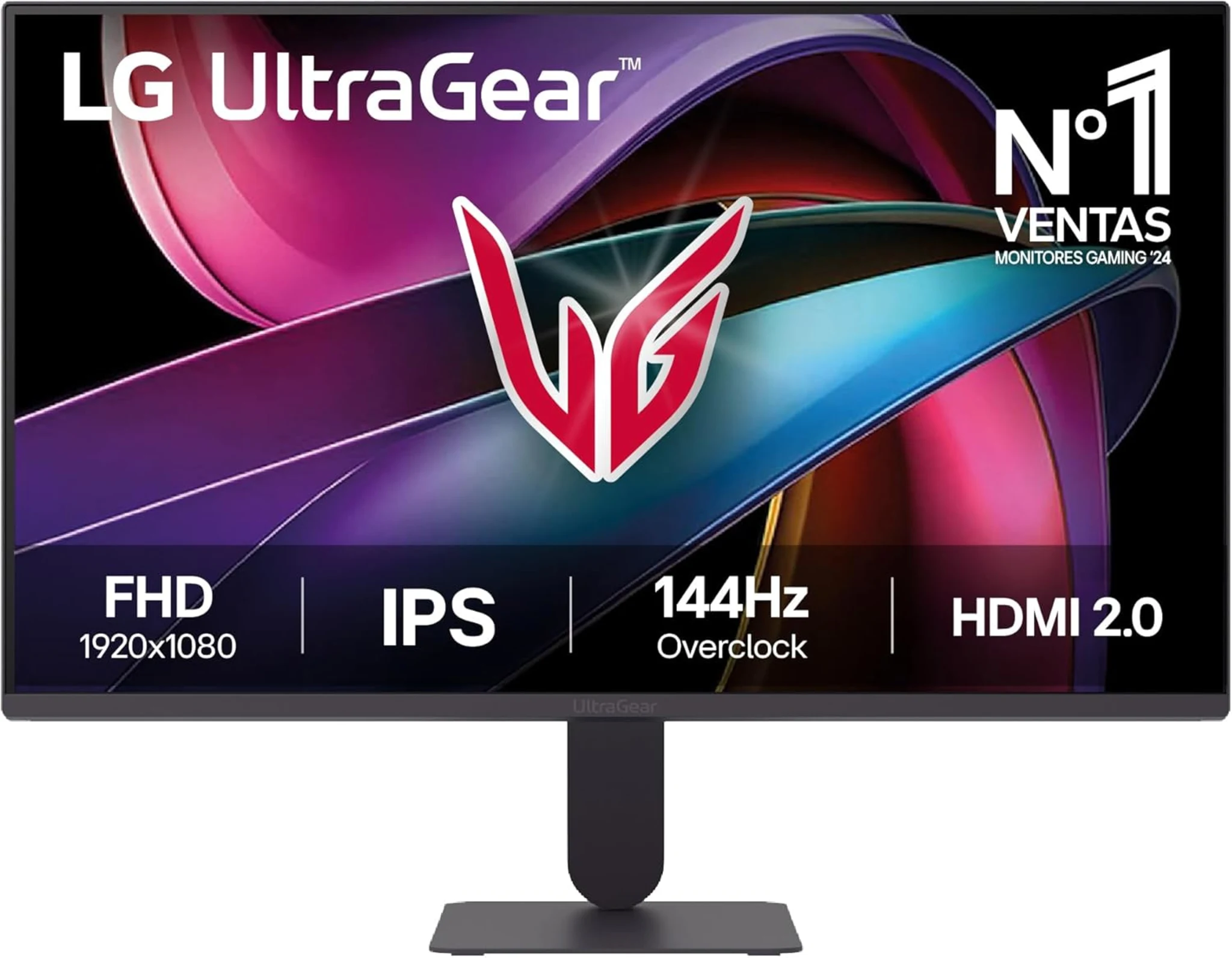 Imagen 0 de Monitor Gamer LG UltraGear 27G411A-B 27" FHD IPS 144Hz HDMI DP 5ms GTG FreeSync