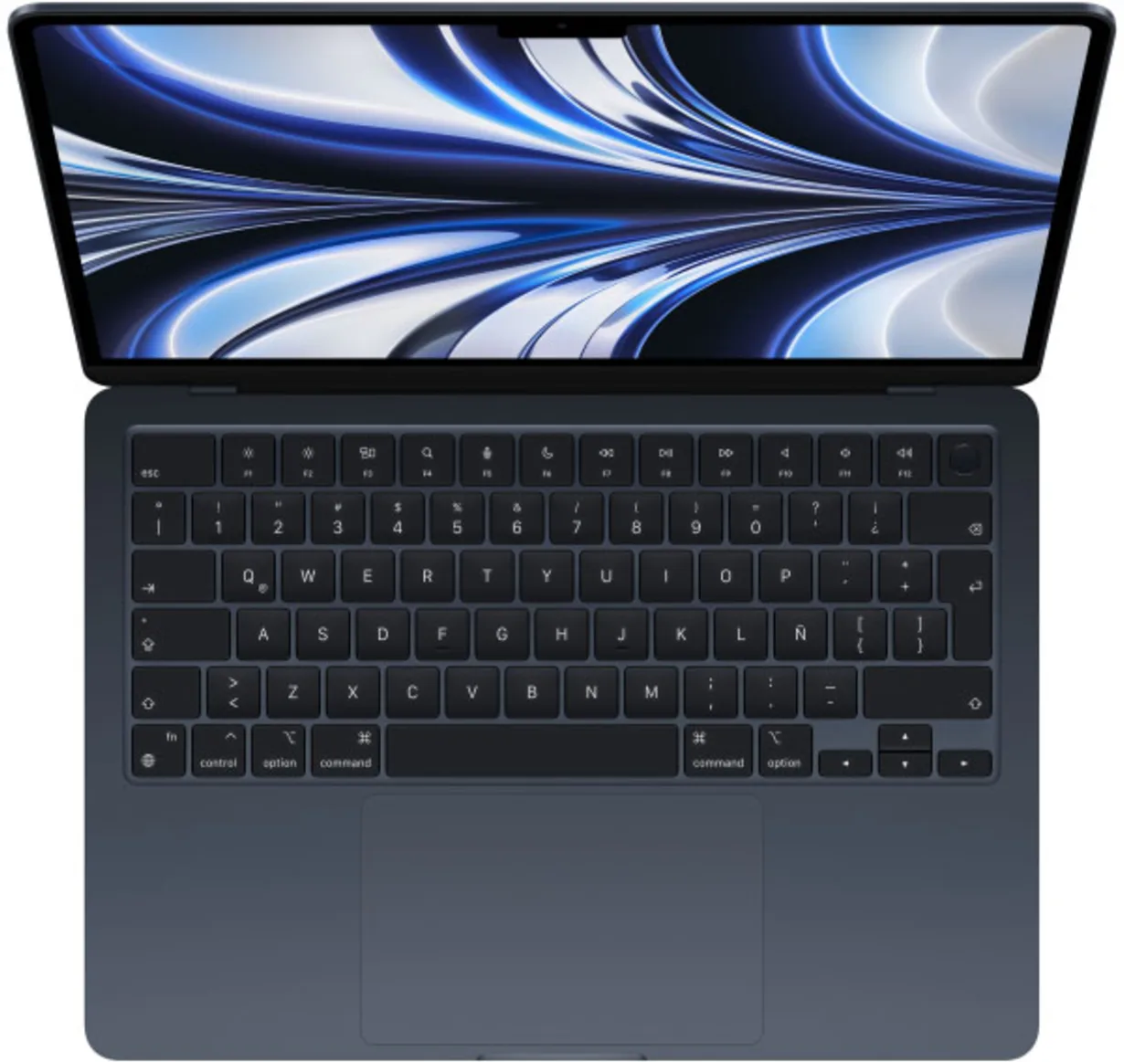Imagen 1 de MC7X4CI/A MacBook Air 13.6/ M2 8C/ GPU 8C/ 16GB RAM/ 256GB Medianoche