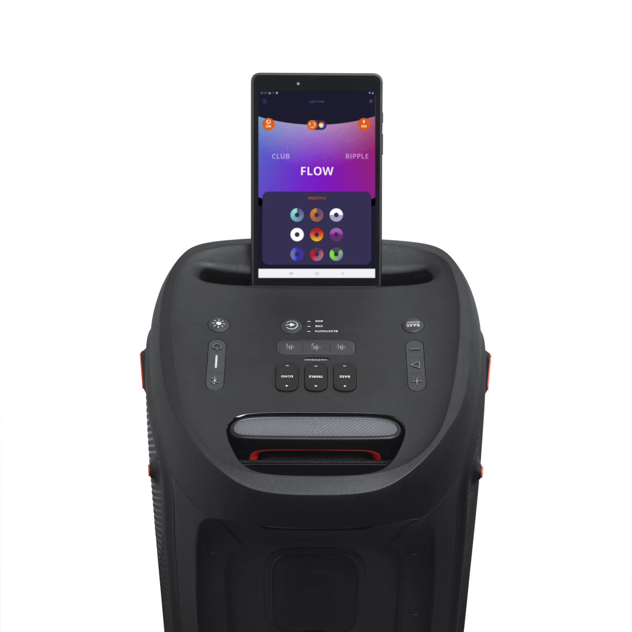 Imagen 5 de Parlante JBL Partybox 310, Bluetooth 240Vatios 2 vias Color Negro 