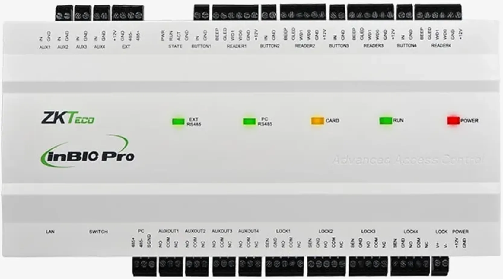 Imagen 0 de InBio460 Pro Plus. Controladora de 4 Puertas, con gabinbete y fuente.