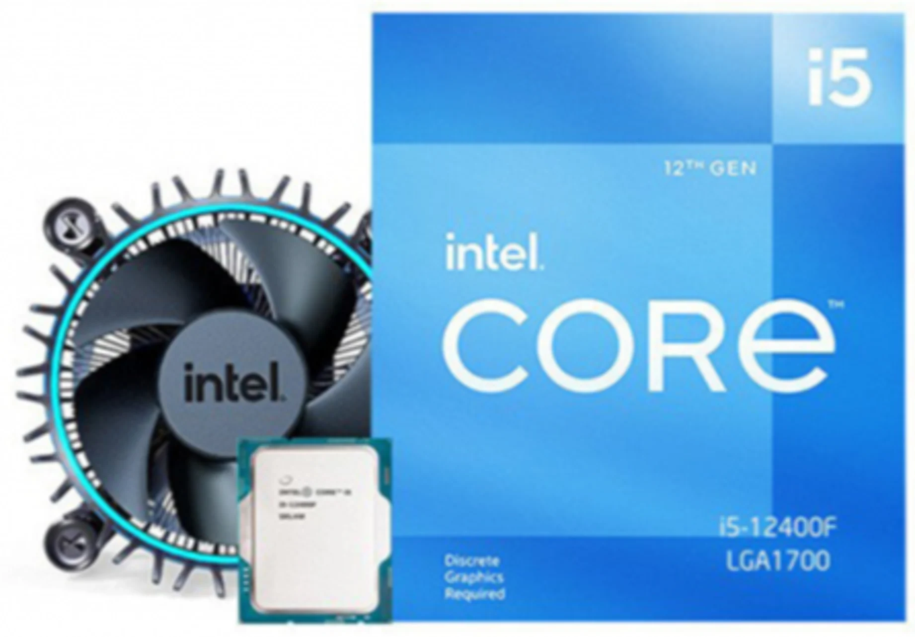 Imagen 1 de CPU Intel® Core I5-12400F 12Gth 2.50-4.40GHz Turbo 18MB 6 Núcleos LGA1700 Sn/Grf