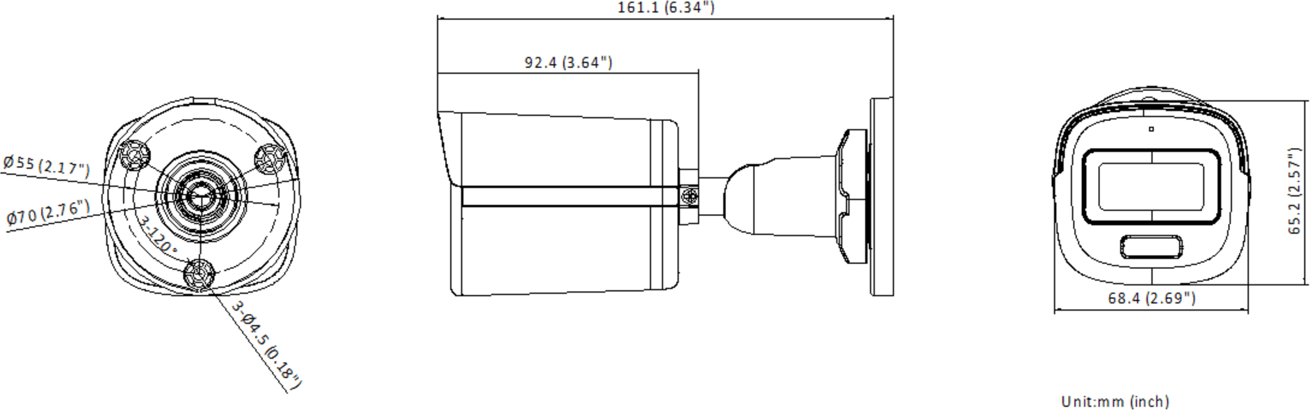 Imagen 3 de Camara Bullet Colorvu 1080p Hikvision DL con Audio LF 2.8mm 20mt IP67