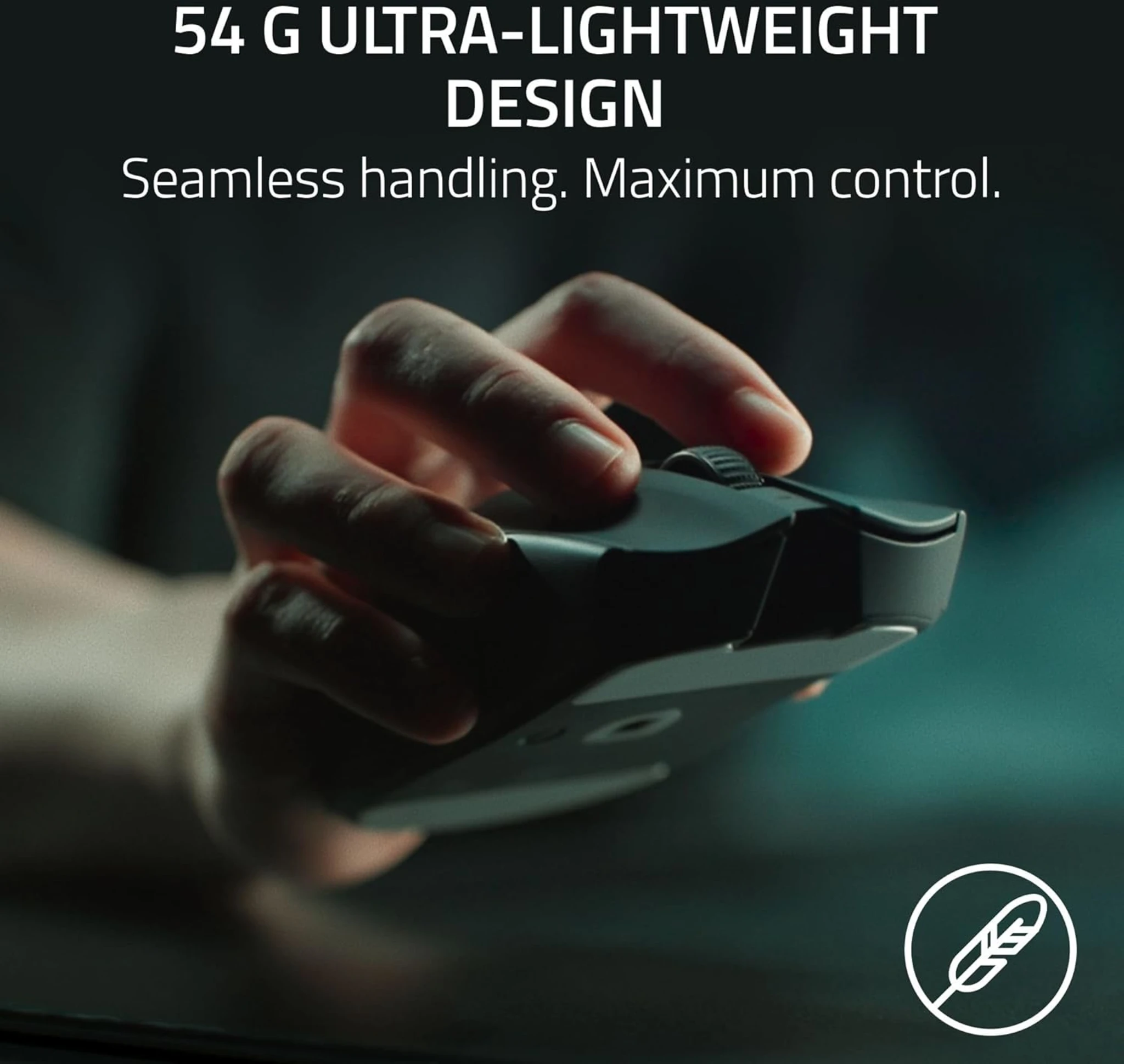 Imagen 6 de Mouse Gamer Inalámbrico Razer Viper V3 Pro Óptico 35K DPI 2.4GHz RF USB-C Black