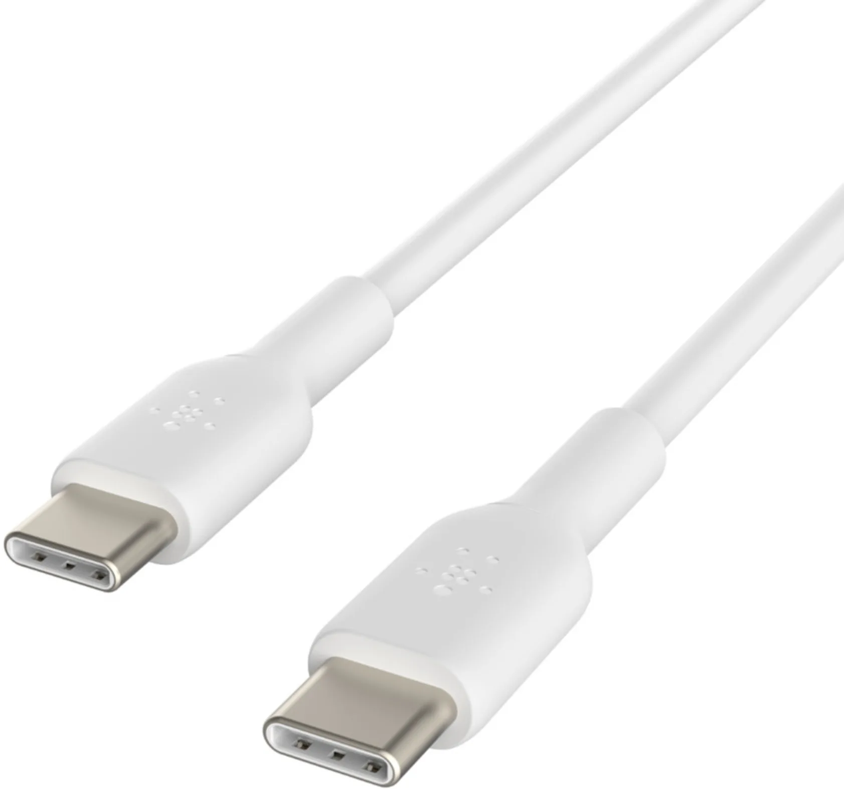 Imagen 0 de Cable USB-C Belkin Conector USB-C Macho a USB-C Macho Longitud 1 metros Blanco