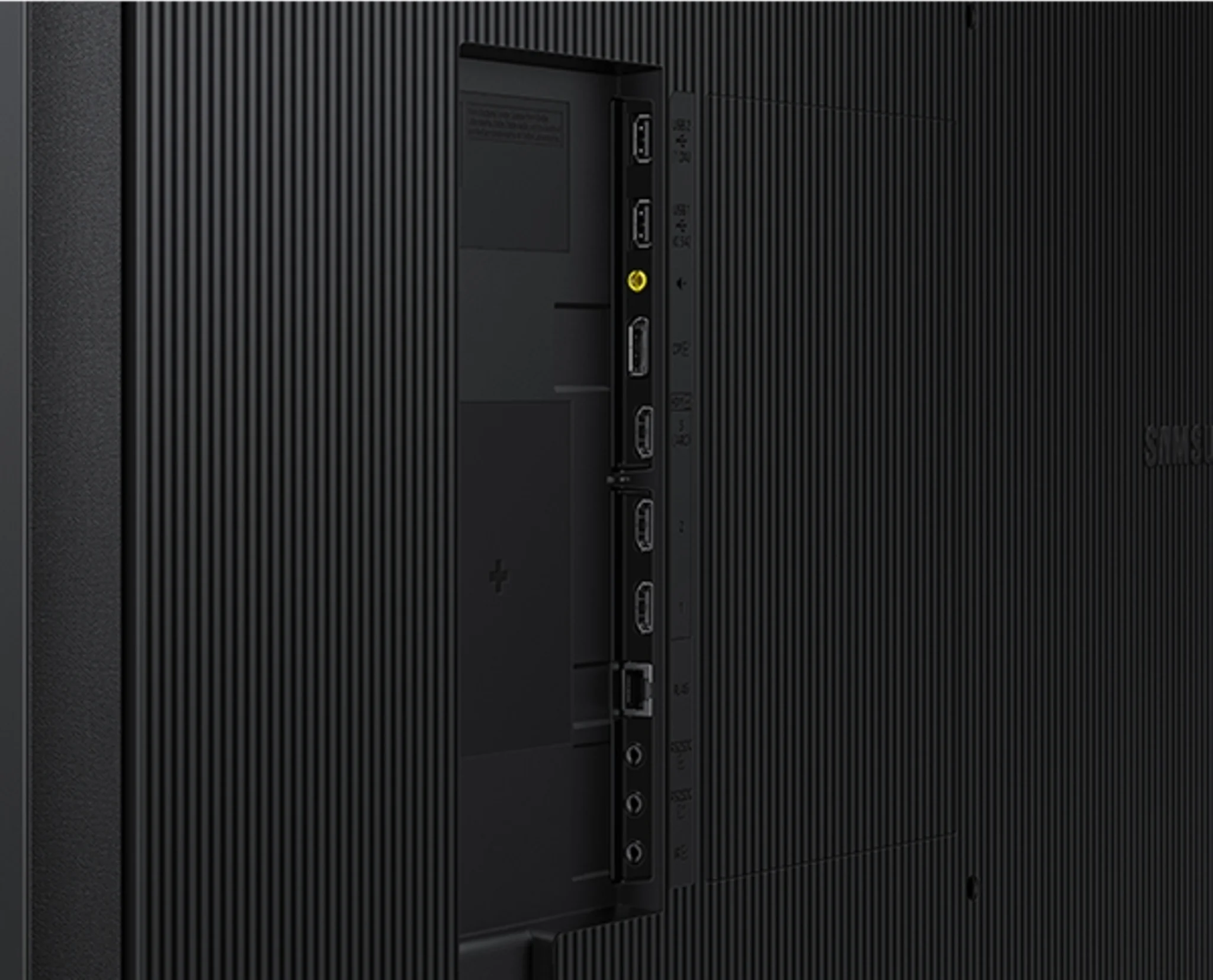 Imagen 6 de Monitor Comercial Samsung Crystal 43" UHD QMC VA 4K WIFI LAN DP HDMI USB VESA