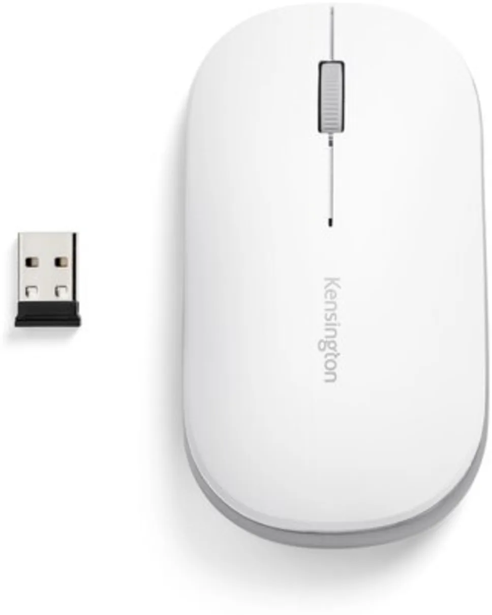 Imagen 1 de Mouse KENSINGTON Slimblade 2.0, Optico Conexion USB/Bluetooth Blanco