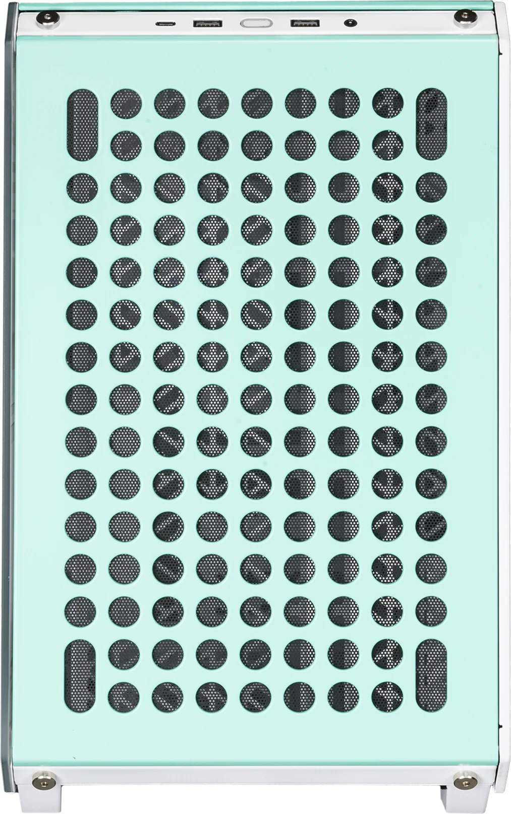 Imagen 1 de Gabinete Cooler Master Qube 500 Flatpack, Mid Tower USB3.2 USB-C Macaron Edition