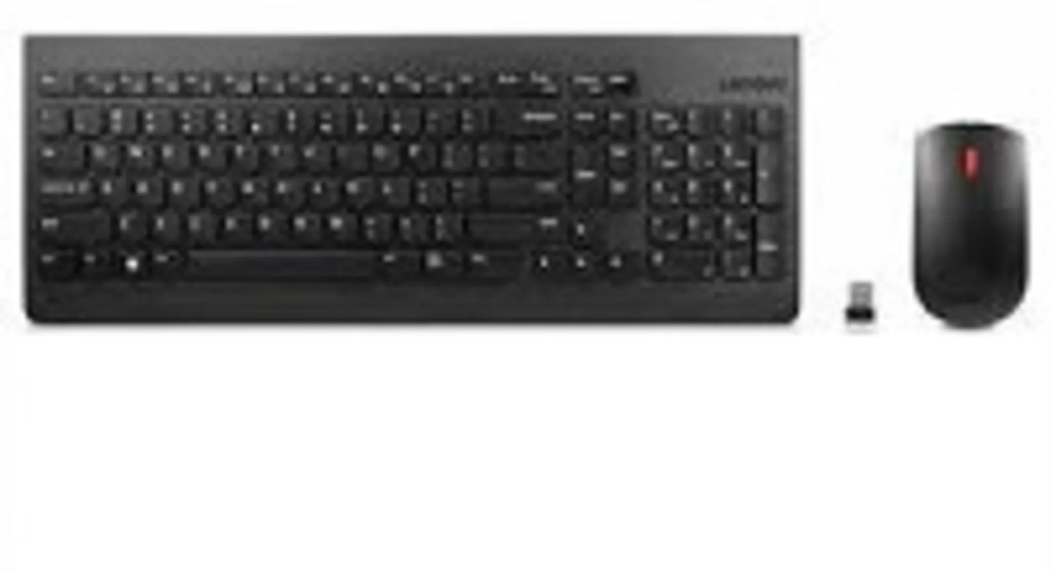 Imagen 0 de Kit Teclado Mouse Inalámbrico Lenovo 510 Dongle USB 171 Teclas LA Español Negro