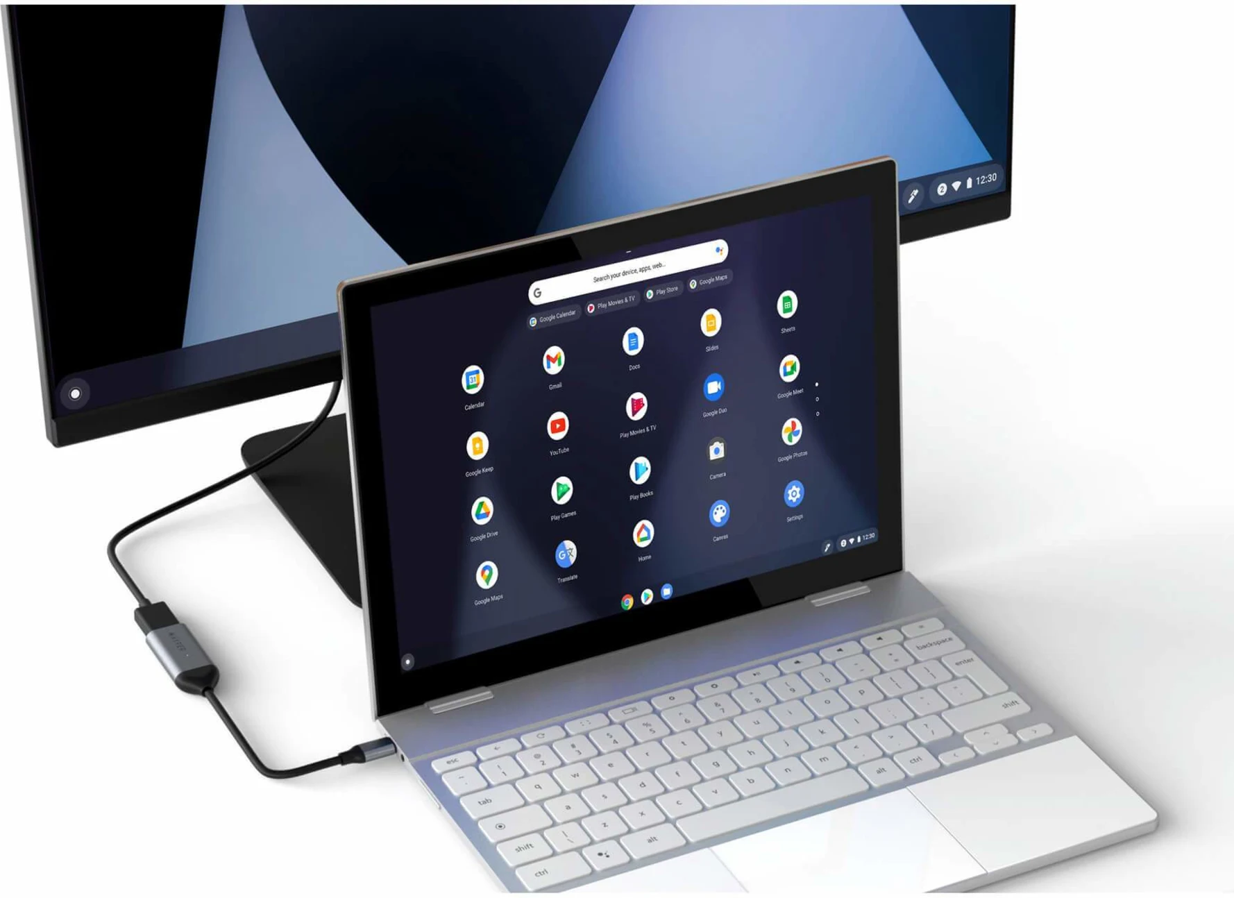 Imagen 1 de Adaptador Hyperdrive USB Tipo-C a HDMI v2.0 Hembra 4K 2160p 60Hz Color Gris