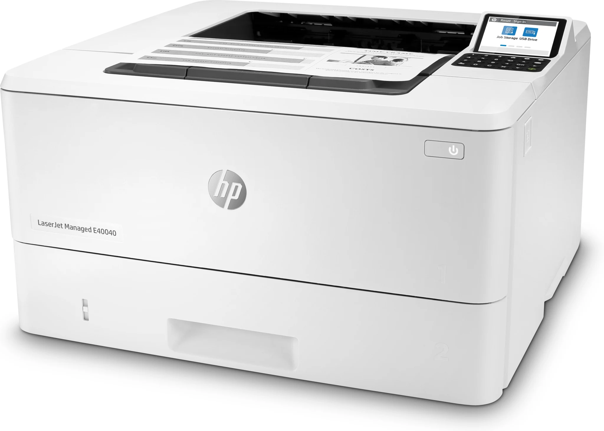 Imagen 1 de Impresora HP LaserJet Managed E40040dn Láser Monócroma 42ppm USB Ethernet