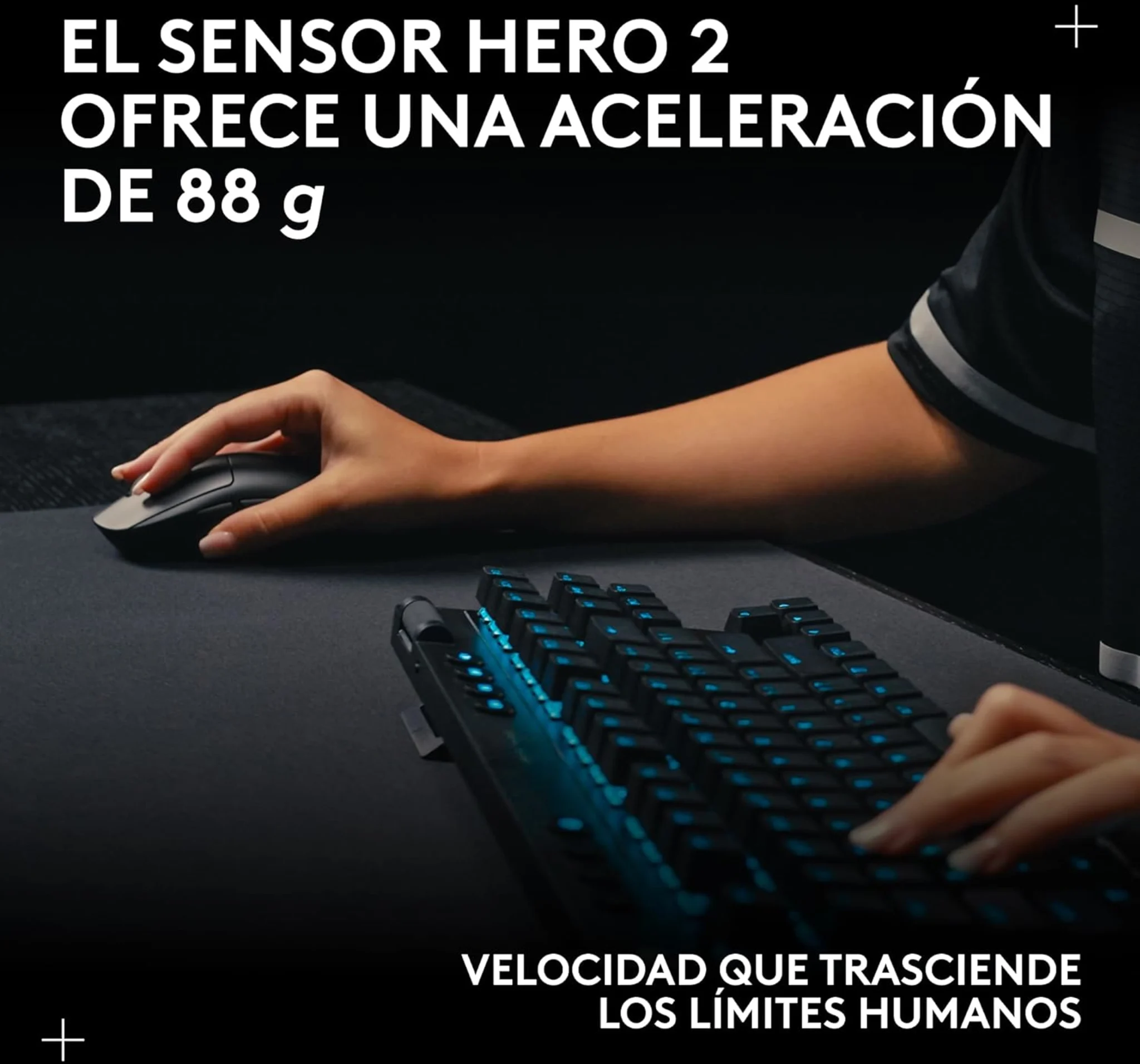 Imagen 13 de Mouse Gamer Logitech Pro 2 LIGHTSPEED Inalámbrico Sensor HERO 2 Rosa