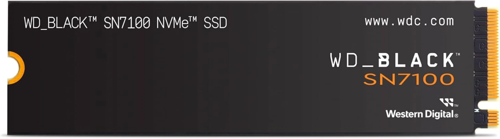 Imagen 0 de Unidad SSD Western Digital Black SN7100 2TB M.2 22*80 PCIe4 Le7250MBs Es6900MBs