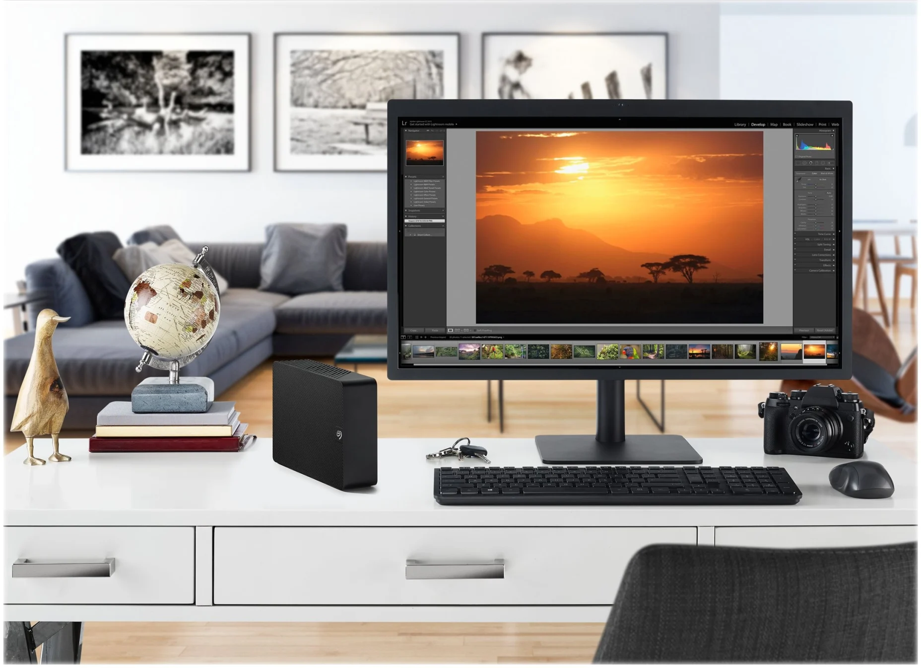 Imagen 2 de Disco Duro Externo Seagate Expansion 12TB 3.5" 5400rpm USB3.2 Color Negro 