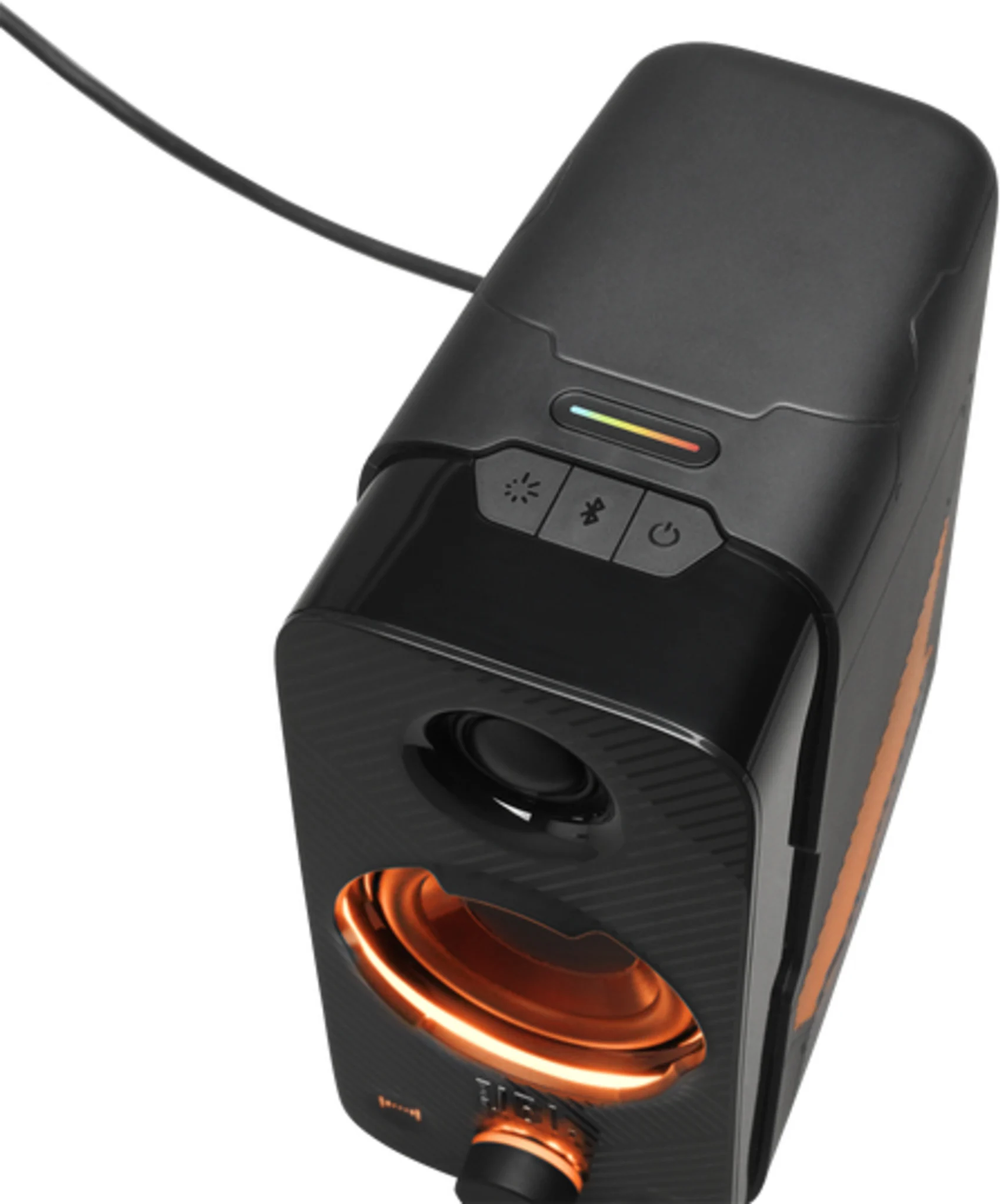 Imagen 5 de Parlantes 2.0 JBL Gamer Quantum Duo Dolby Digital Bluetooth 4.2 Negro