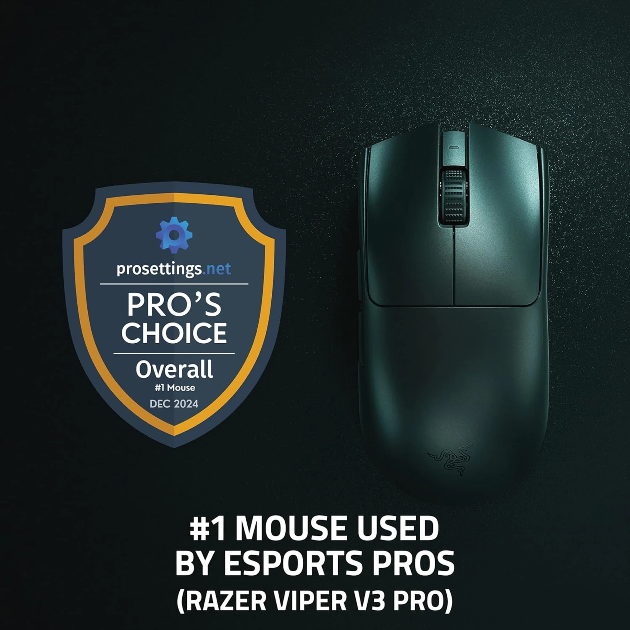 Imagen 7 de Mouse Gamer Inalámbrico Razer Viper V3 Pro Óptico 35K DPI 2.4GHz RF USB-C Black