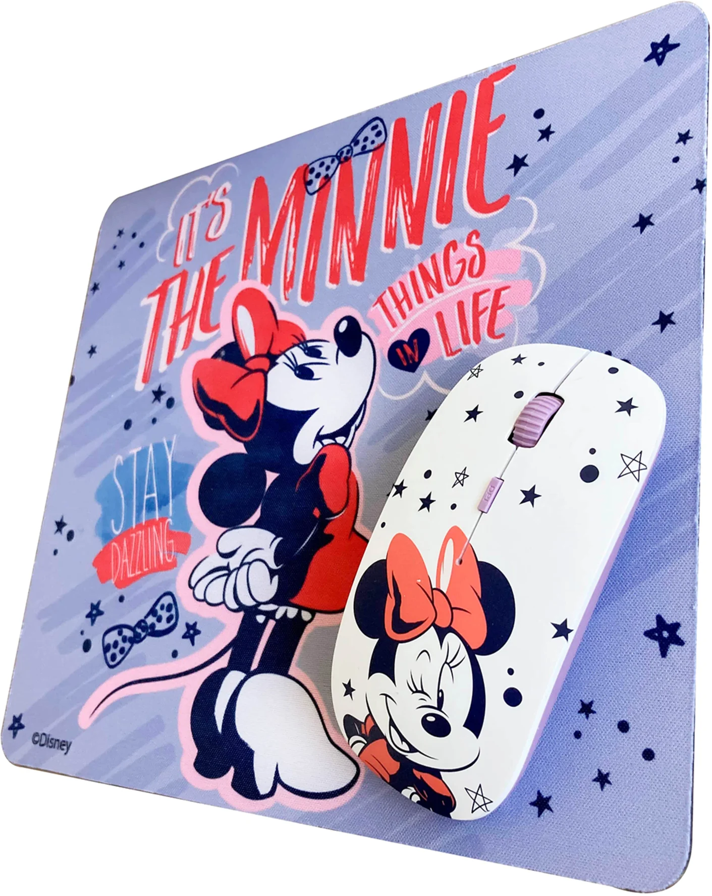 Imagen 0 de 76410N-NOC KIT MOUSE INALAMBRICO Y MOUSE PAD MINNIE 1