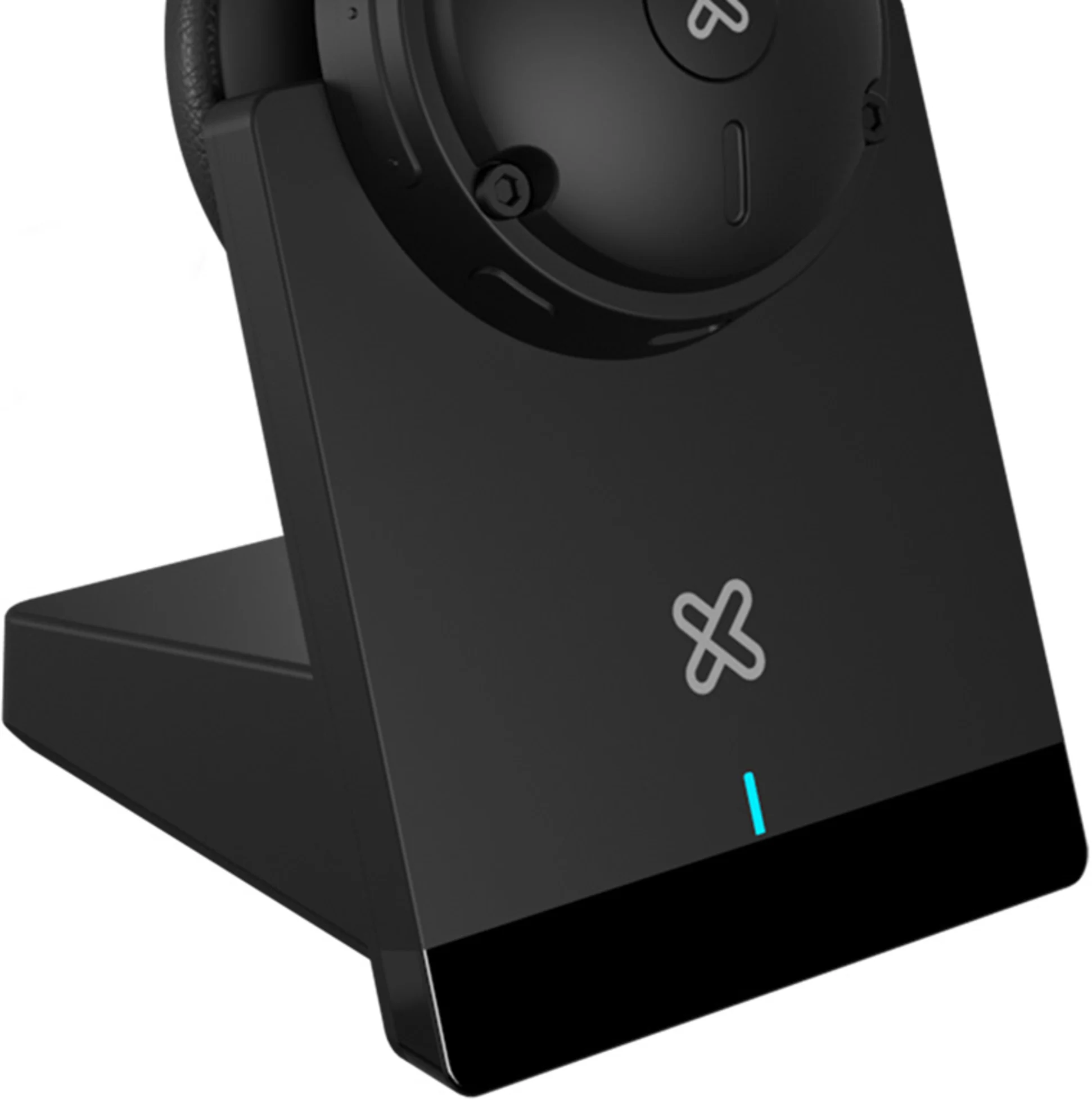 Imagen 3 de Audífonos Inalámbricos Monoaural Klipx ON-EAR BT con Base Magnetica de Carga