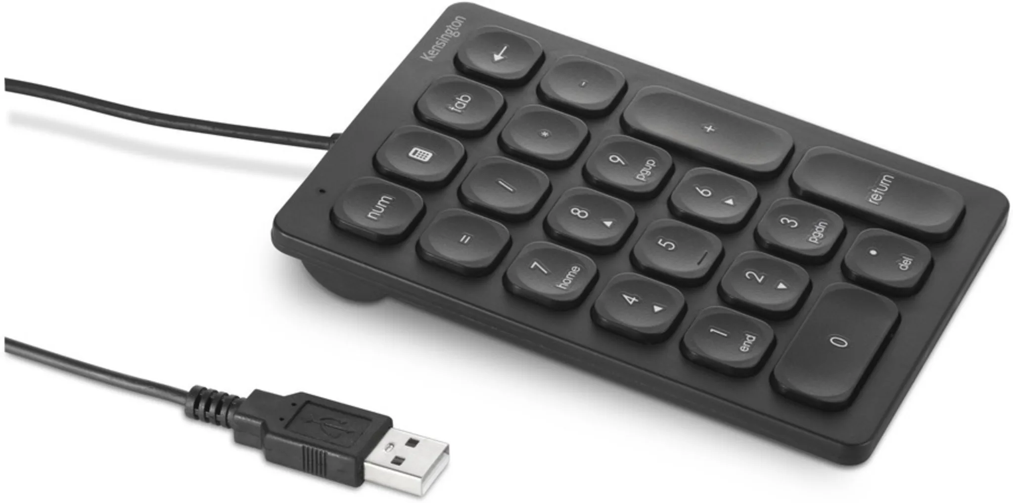 Imagen 0 de Teclado Numérico Alámbrico Kensington 21 Teclas + 4 acceso rápido USB Negro