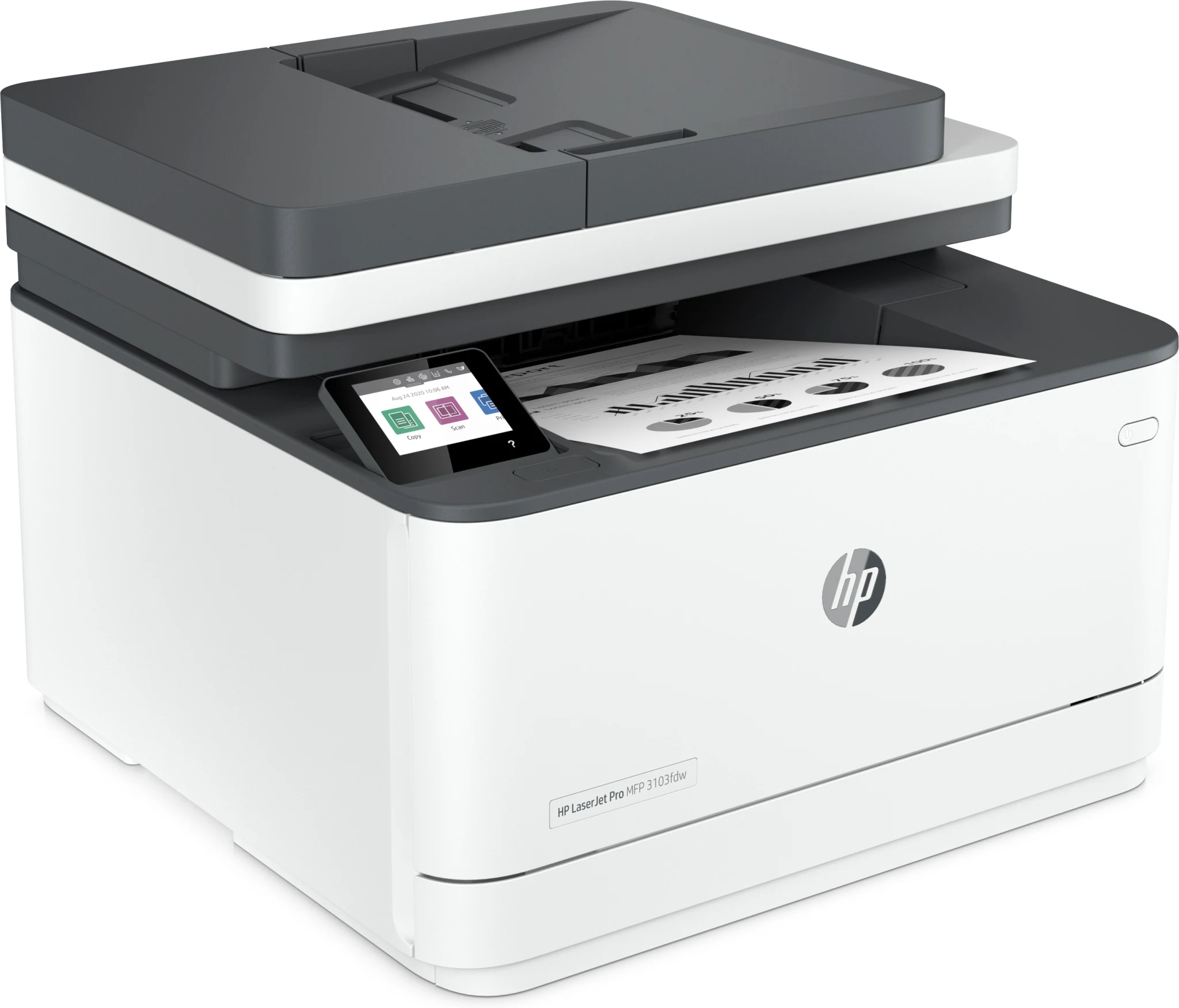 Imagen 3 de Impresora Multifunción HP LaserJet Pro MFP 3103fdw Láser Monoc WiFi LAN USB Fax
