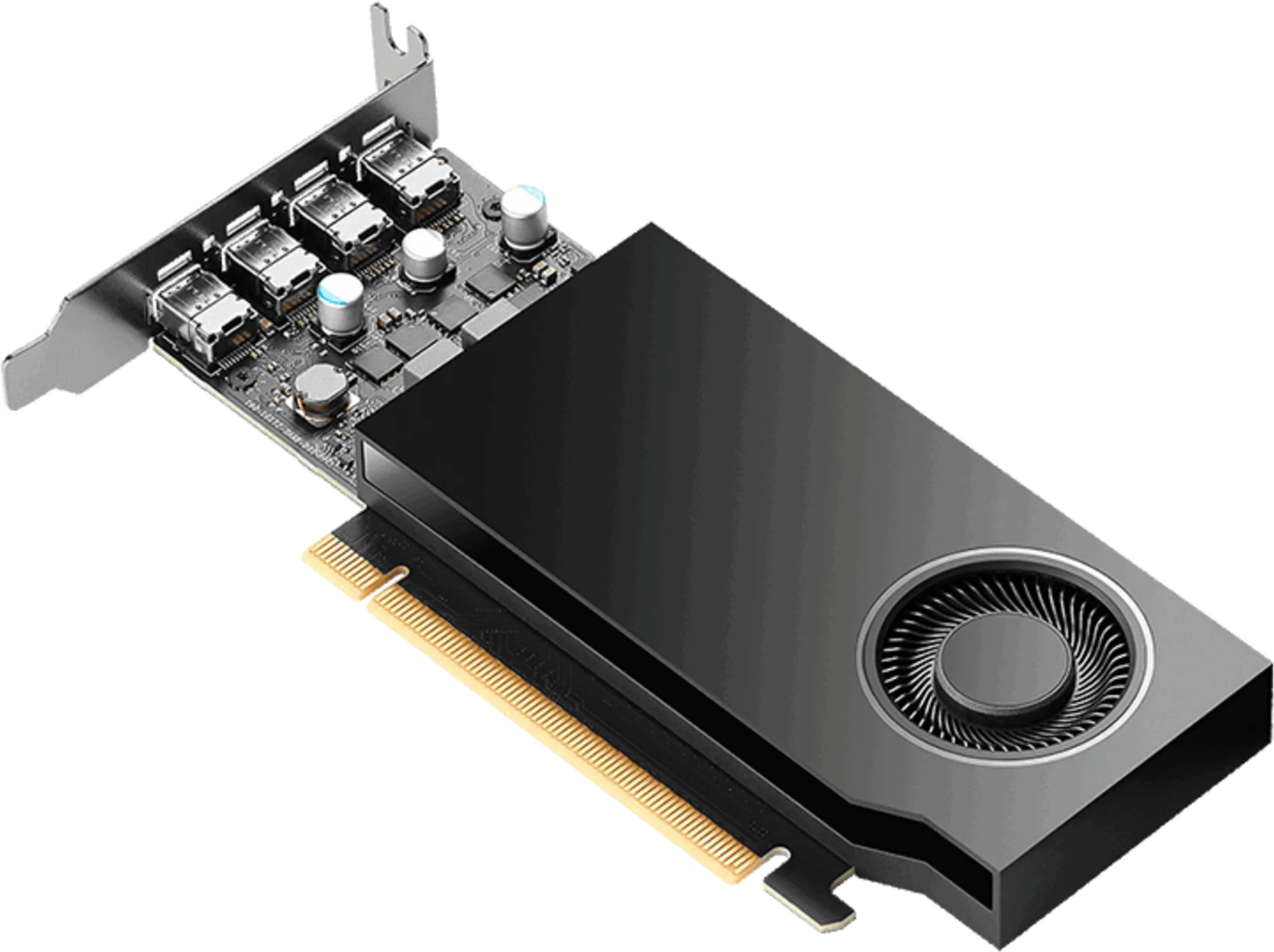 Imagen 2 de Tarjeta de Video PNY NV RTX A400 4GB GDDR6 4*mDP PCIe 4.0