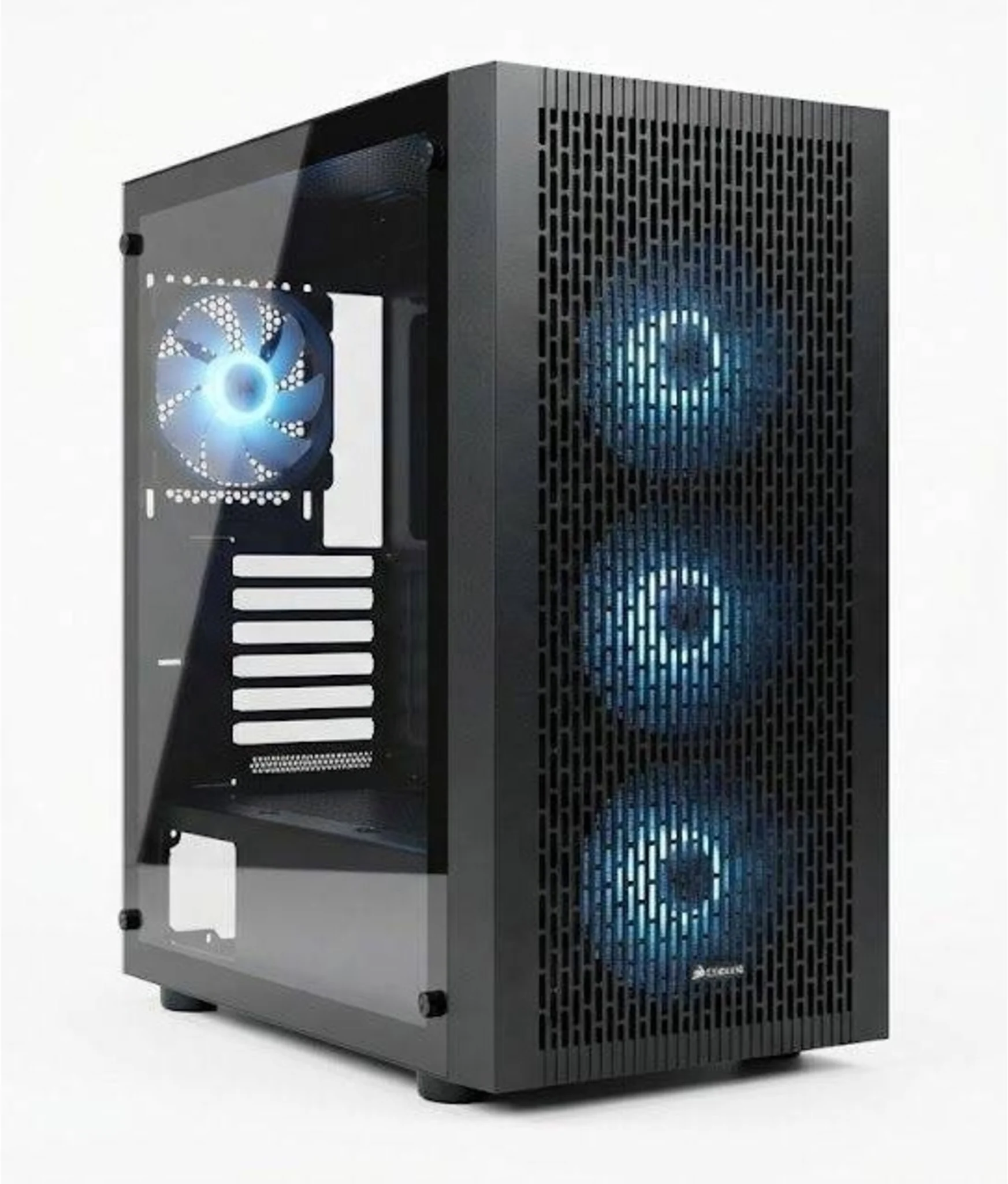 Imagen 5 de Gabinete Gamer EsGaming F22-BK Incluye 4 Ventiladores 120mm ARGB sin Fte ATX