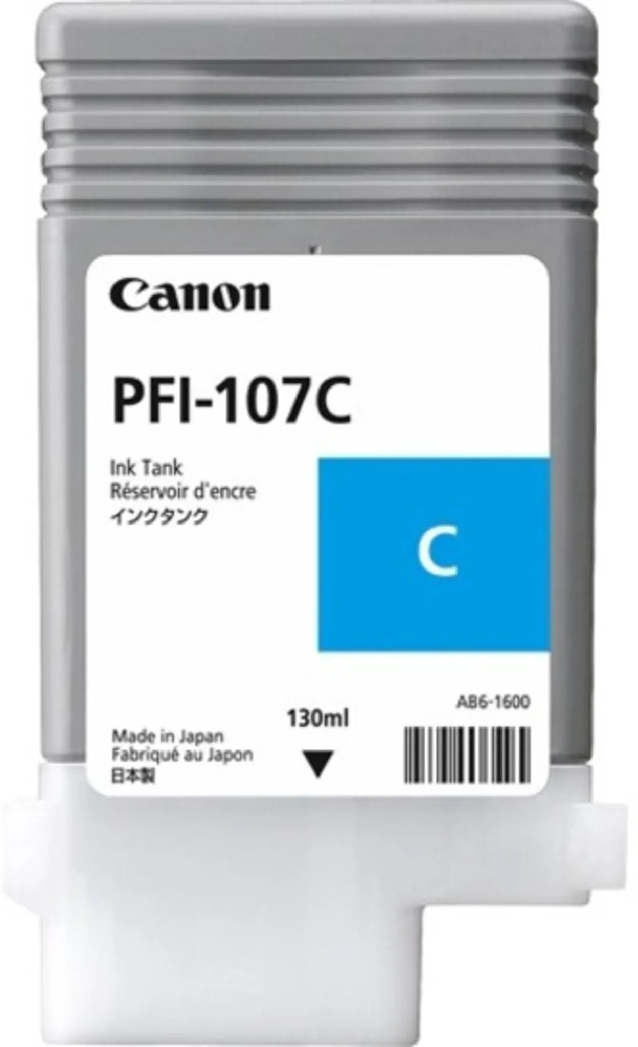 Imagen 0 de Cartridge Canon PFI-107C Cyan Tinta para Imp imagePROGRAF 680/685/780/785, 130ml