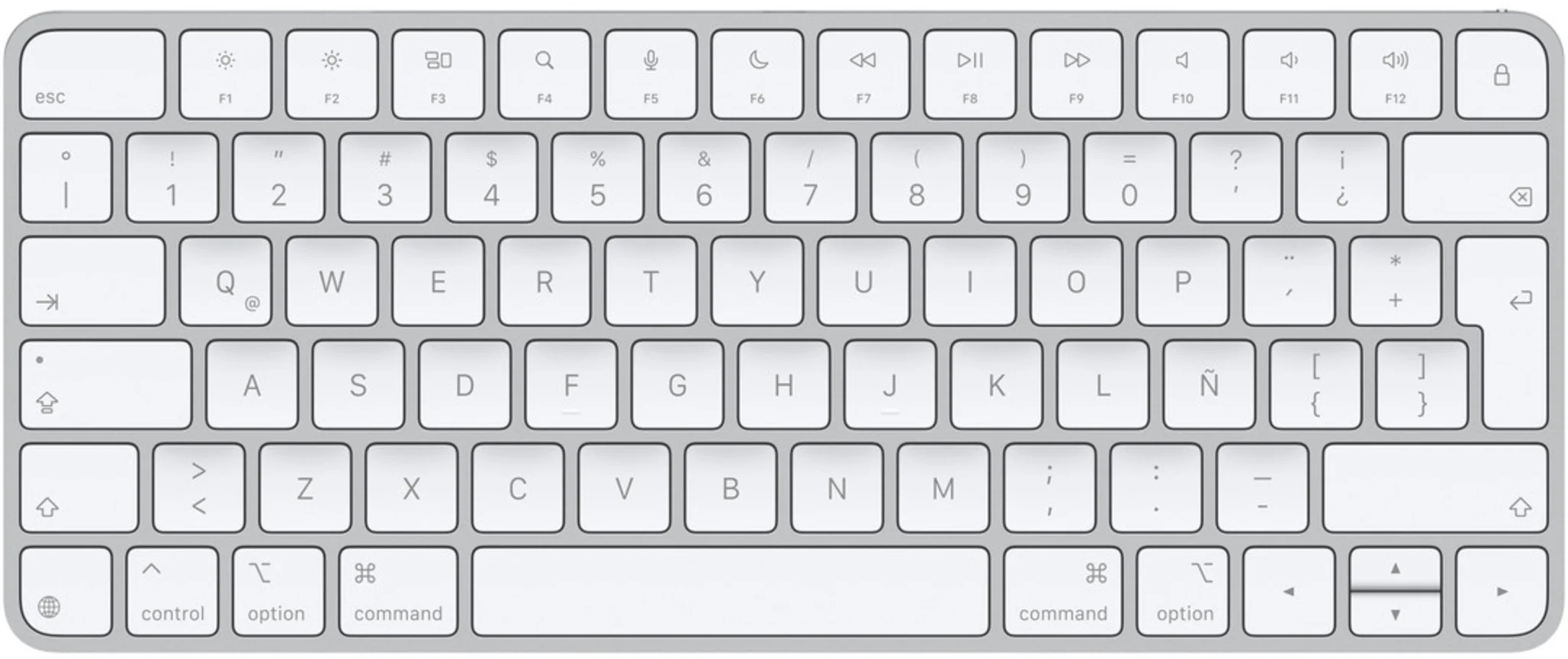 Imagen 0 de Magic Keyboard Espanol latinoamericano (Caja Abierta)