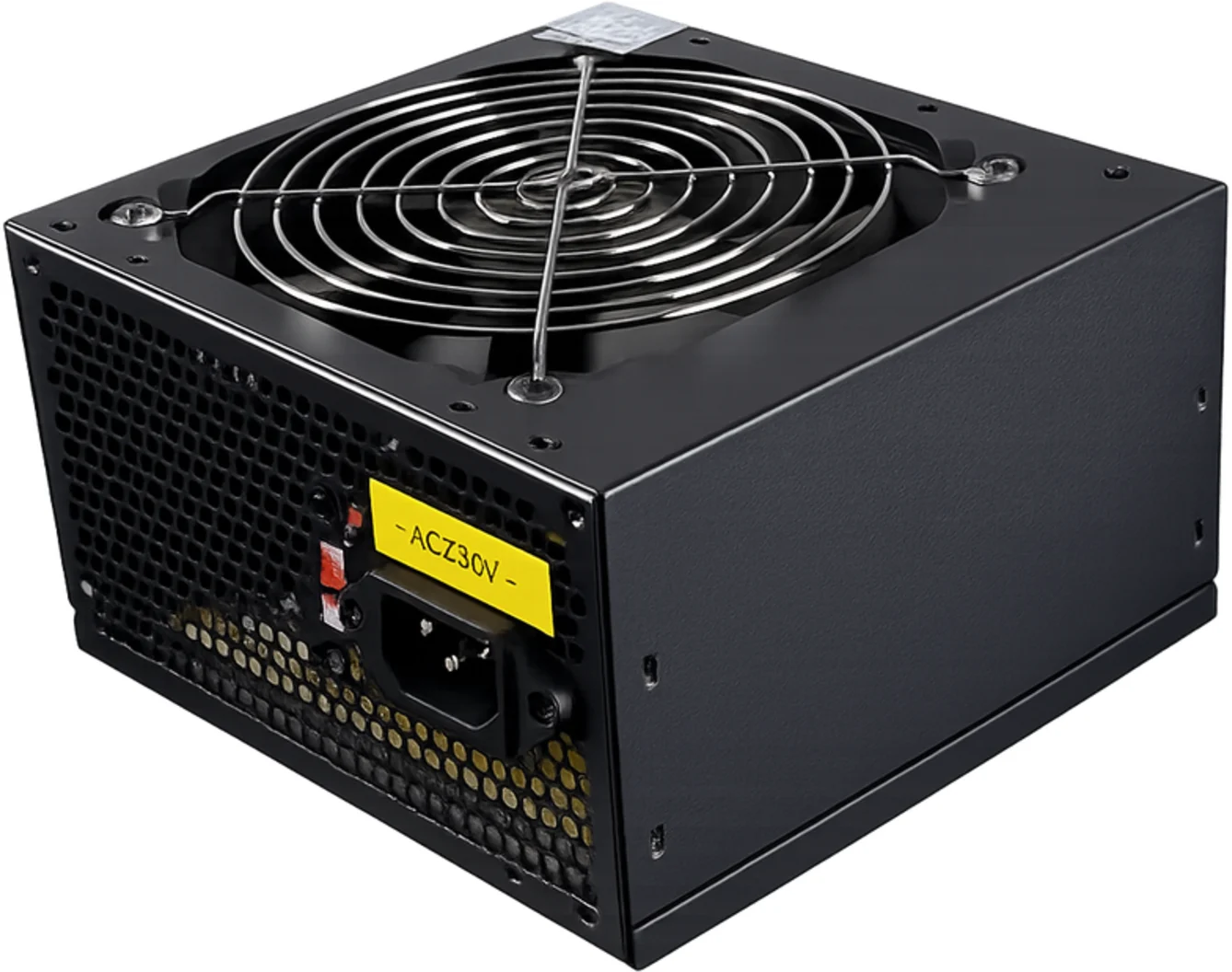 Imagen 0 de FUENTE PODER 650W/24P 2POWER/2SATA APTA I7-14700/ ES-650W BLACK 12CM FAN