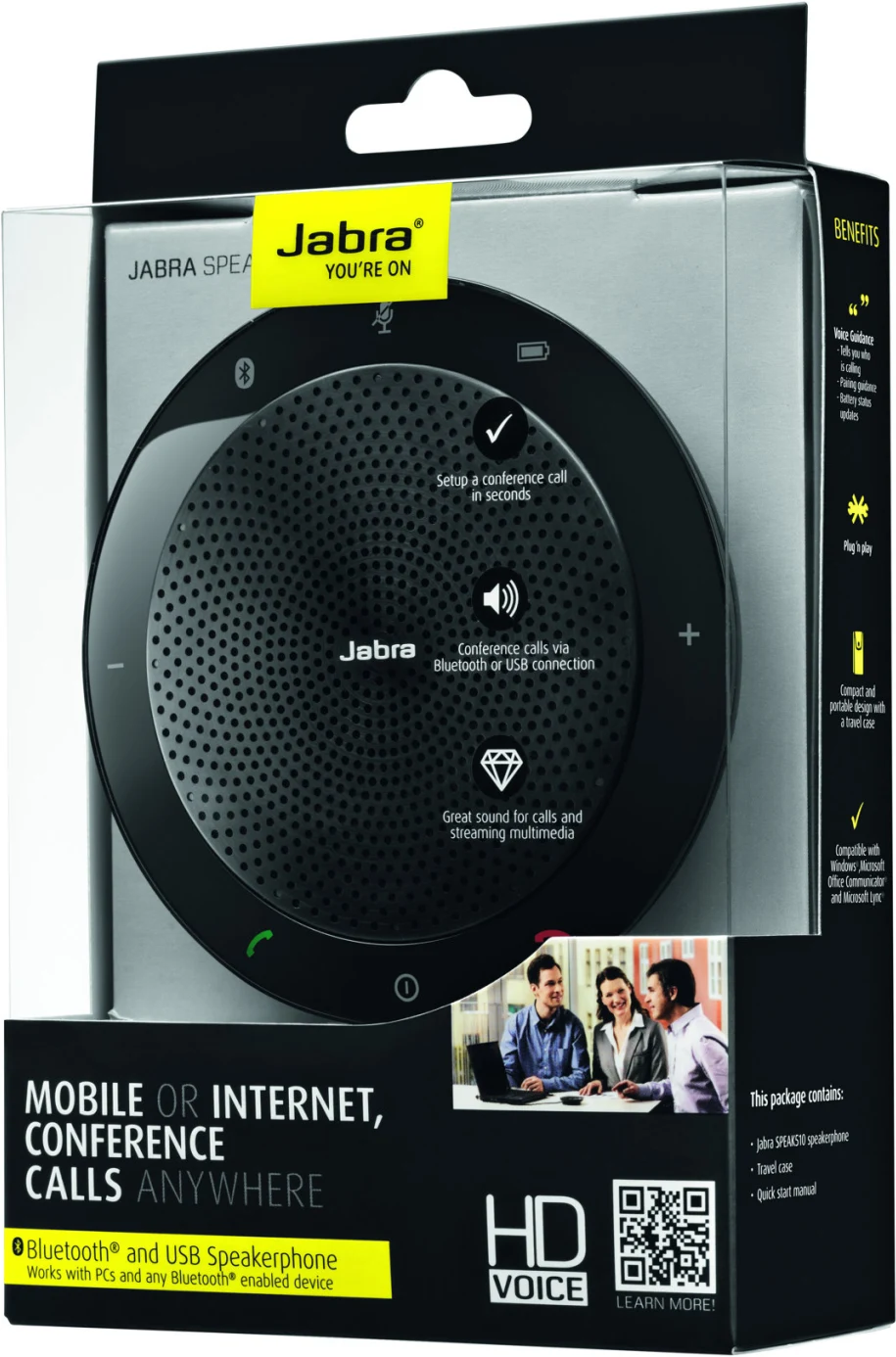 Imagen 10 de Altavoz Manos Libres Jabra Speak 510 MS Inalámbrico Bluetooth Color Negro
