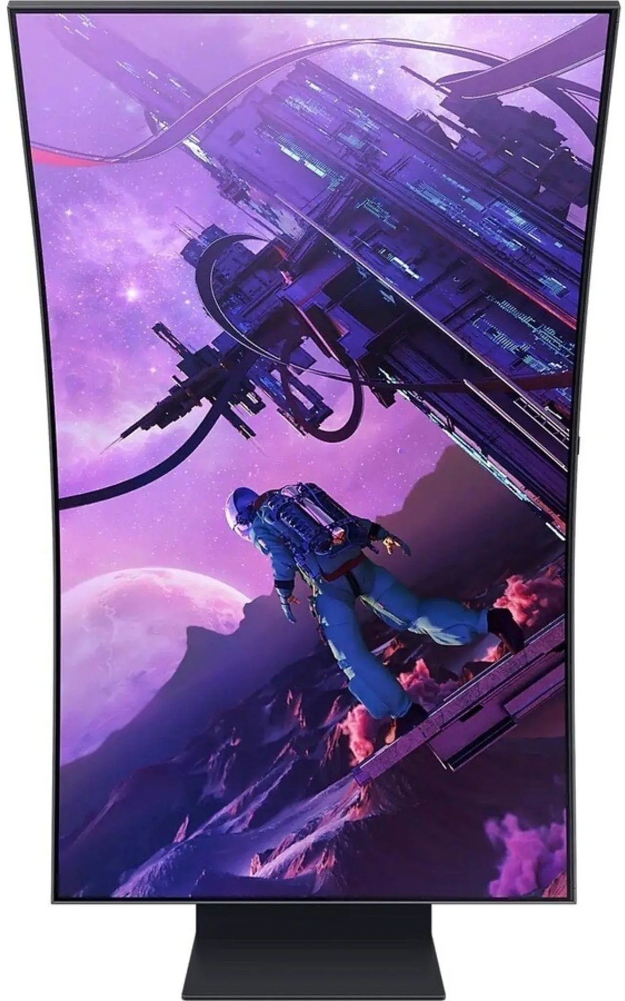 Imagen 2 de Monitor Gamer Curvo Samsung Odyssey ARK UHD 55" 3840x2160 VA 4*HDMI USB BT 165Hz