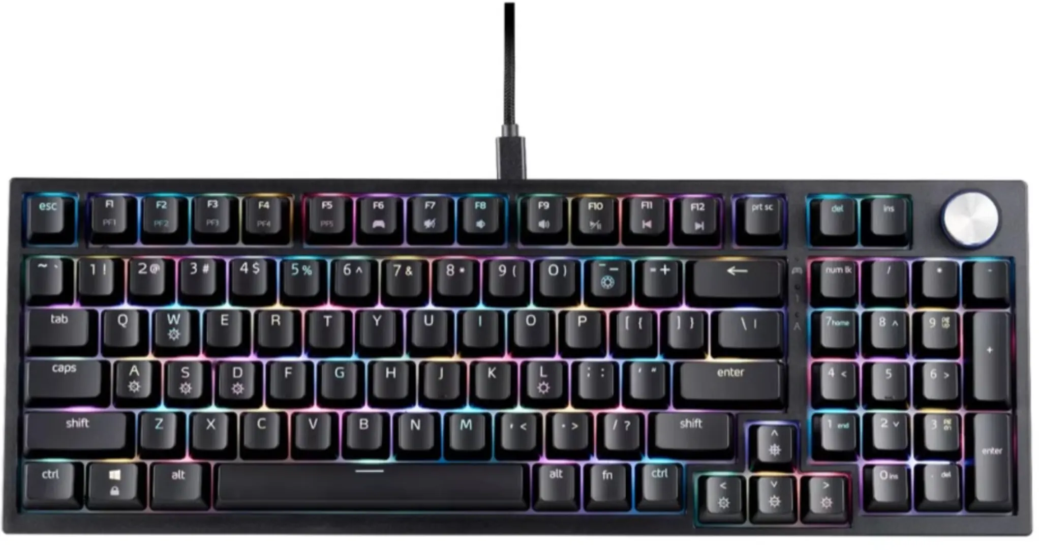 Imagen 0 de Teclado Mec. Gaming XPG Sorcerer RGB 100%Ghost