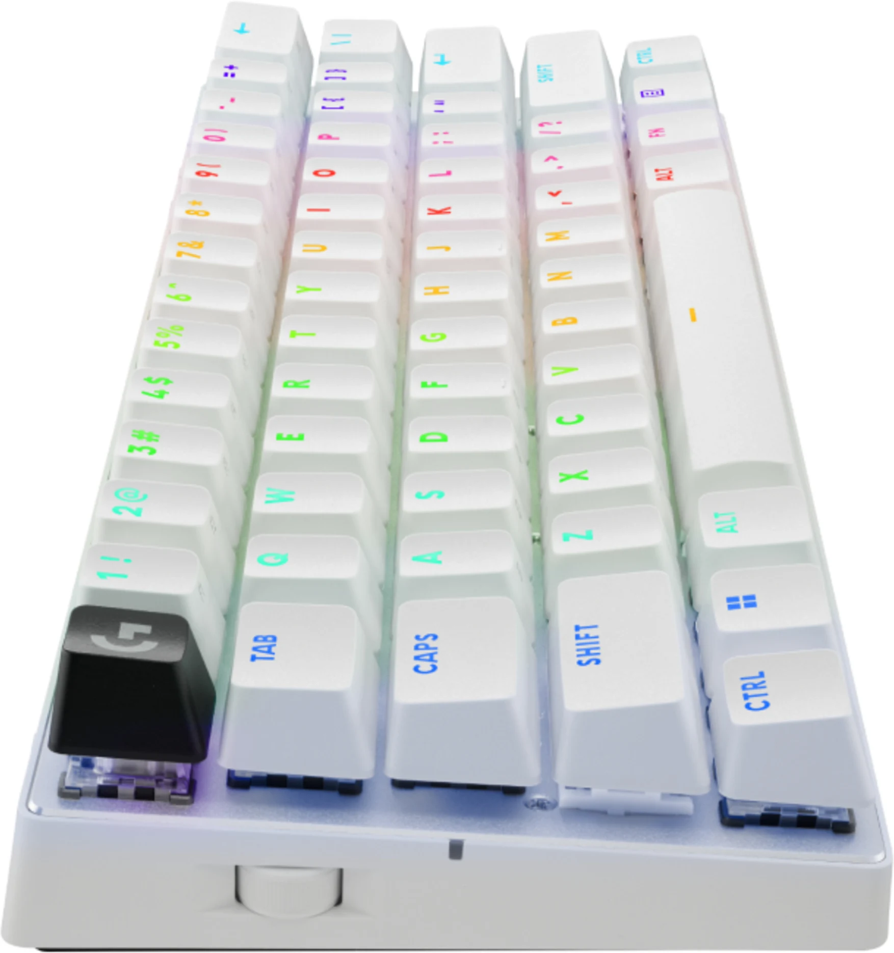 Imagen 4 de Teclado Gamer Inalámbrico Logitech PRO X60 Inglés Switch Táctil RGB Color Blanco