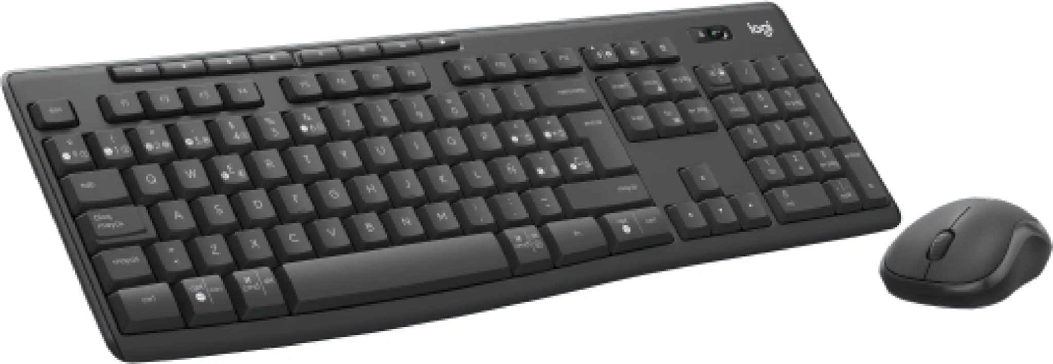 Imagen 2 de Kit Teclado Mouse Inalámbrico Logitech MK370 Bluetooth Receptor USB Color Grafit
