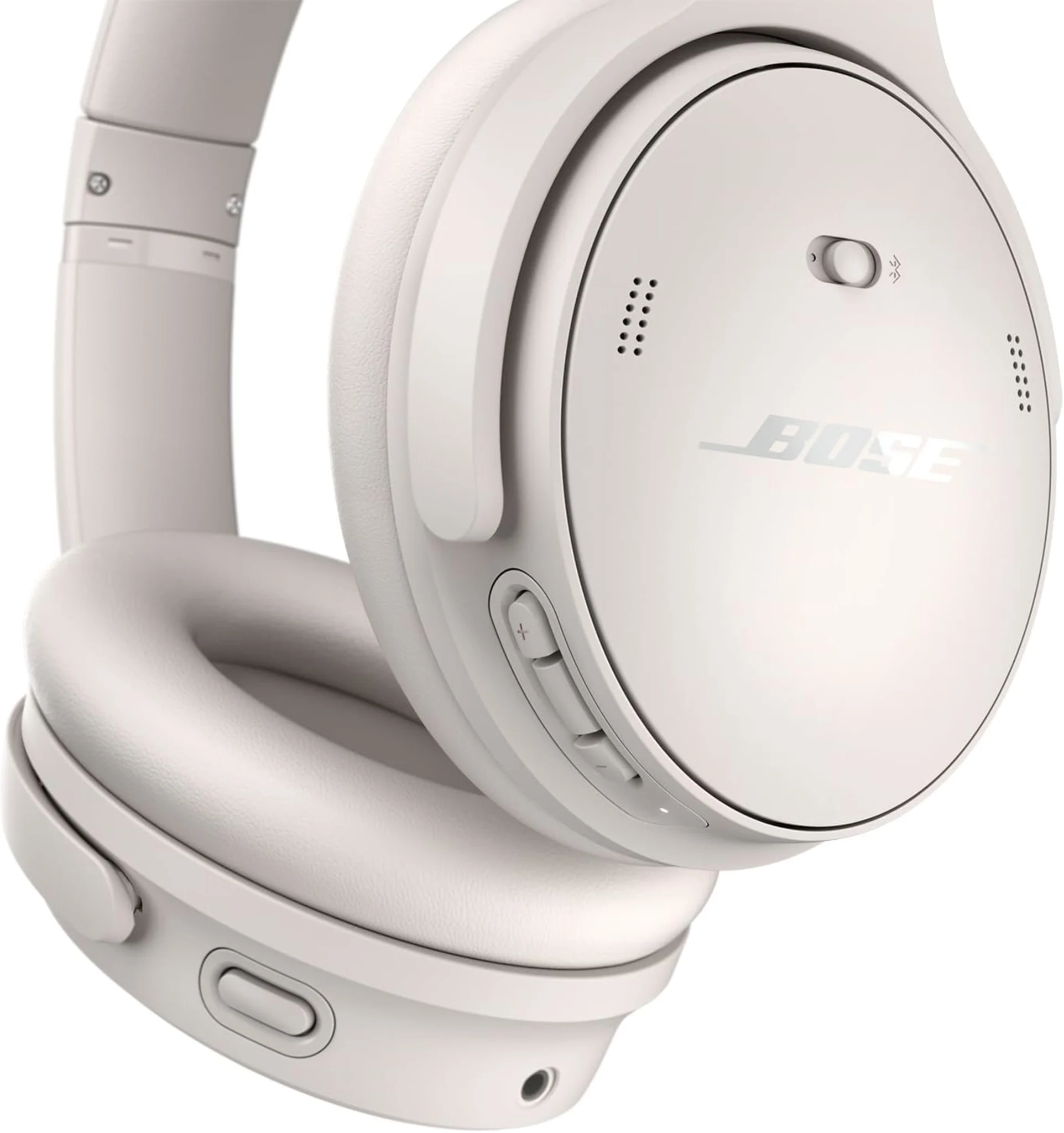 Imagen 3 de Audífonos Inalámbricos Bose QuietComfort OverEar c/Canc ruido Mic. BT White Smok